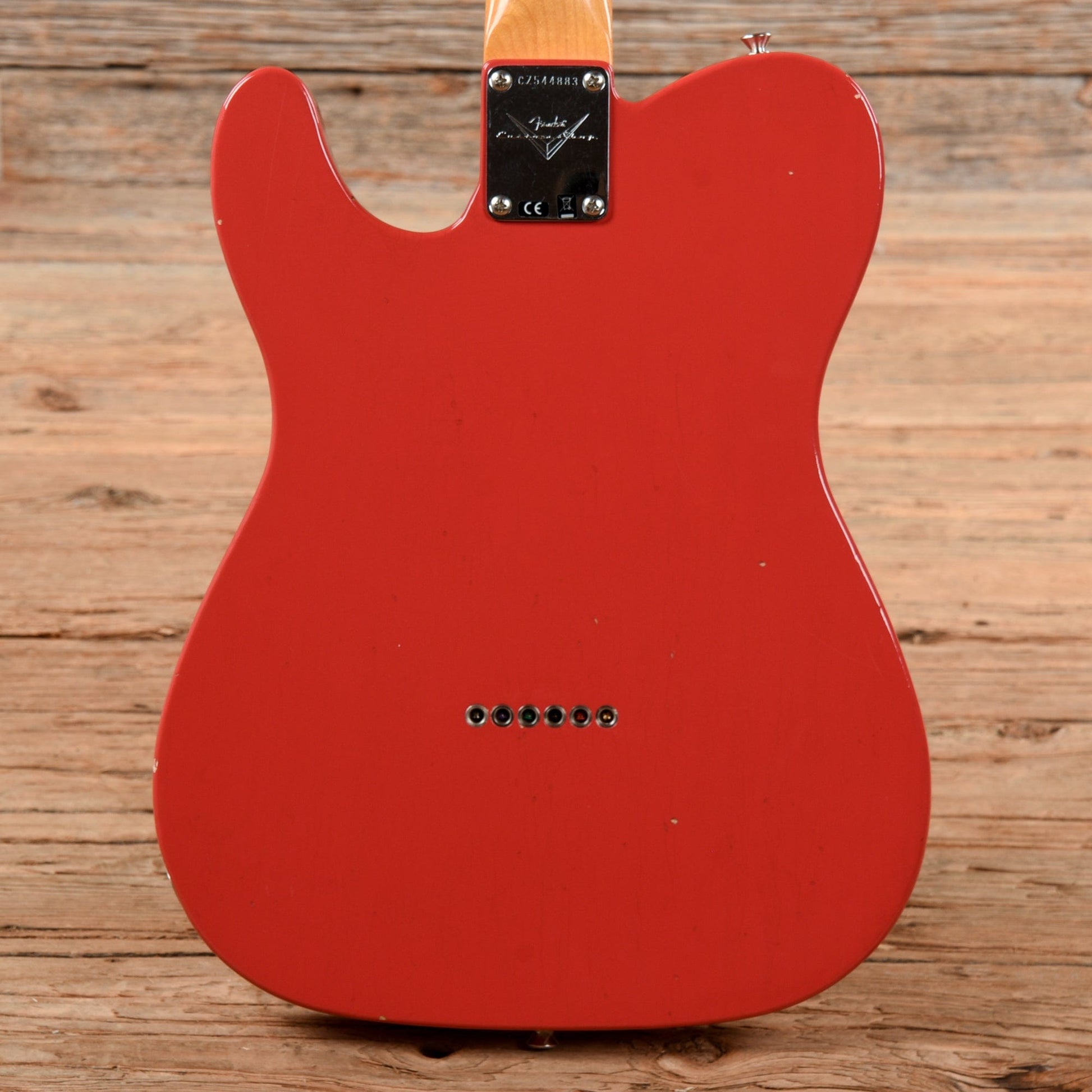 Fender Custom Shop '63 Telecaster Journeyman Relic Fiesta Red 2019 Electric Guitars / Solid Body