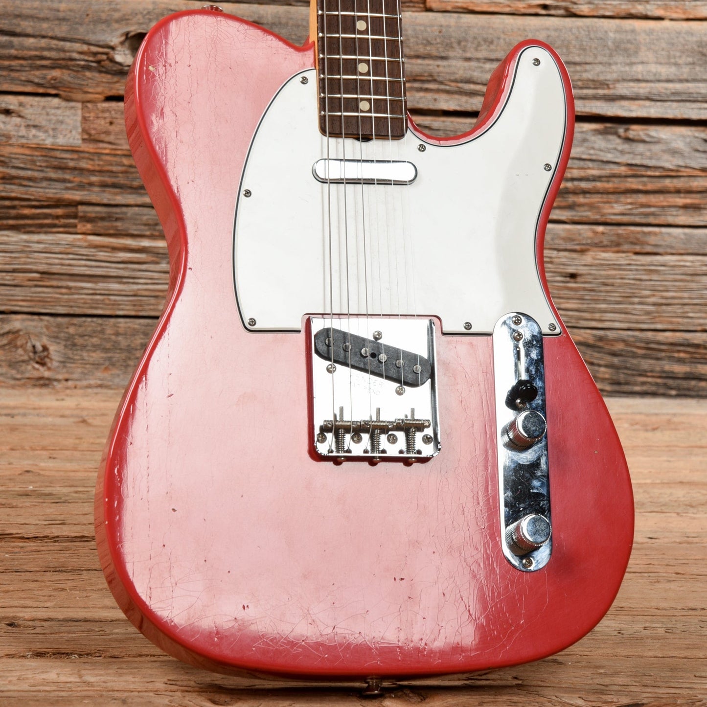 Fender Custom Shop '63 Telecaster Journeyman Relic Fiesta Red 2019 Electric Guitars / Solid Body