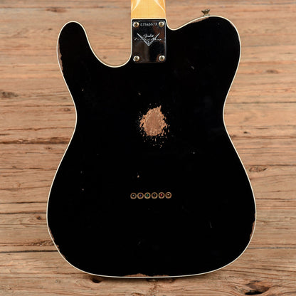 Fender Custom Shop 65 Telecaster Custom Relic Black 2022 Electric Guitars / Solid Body