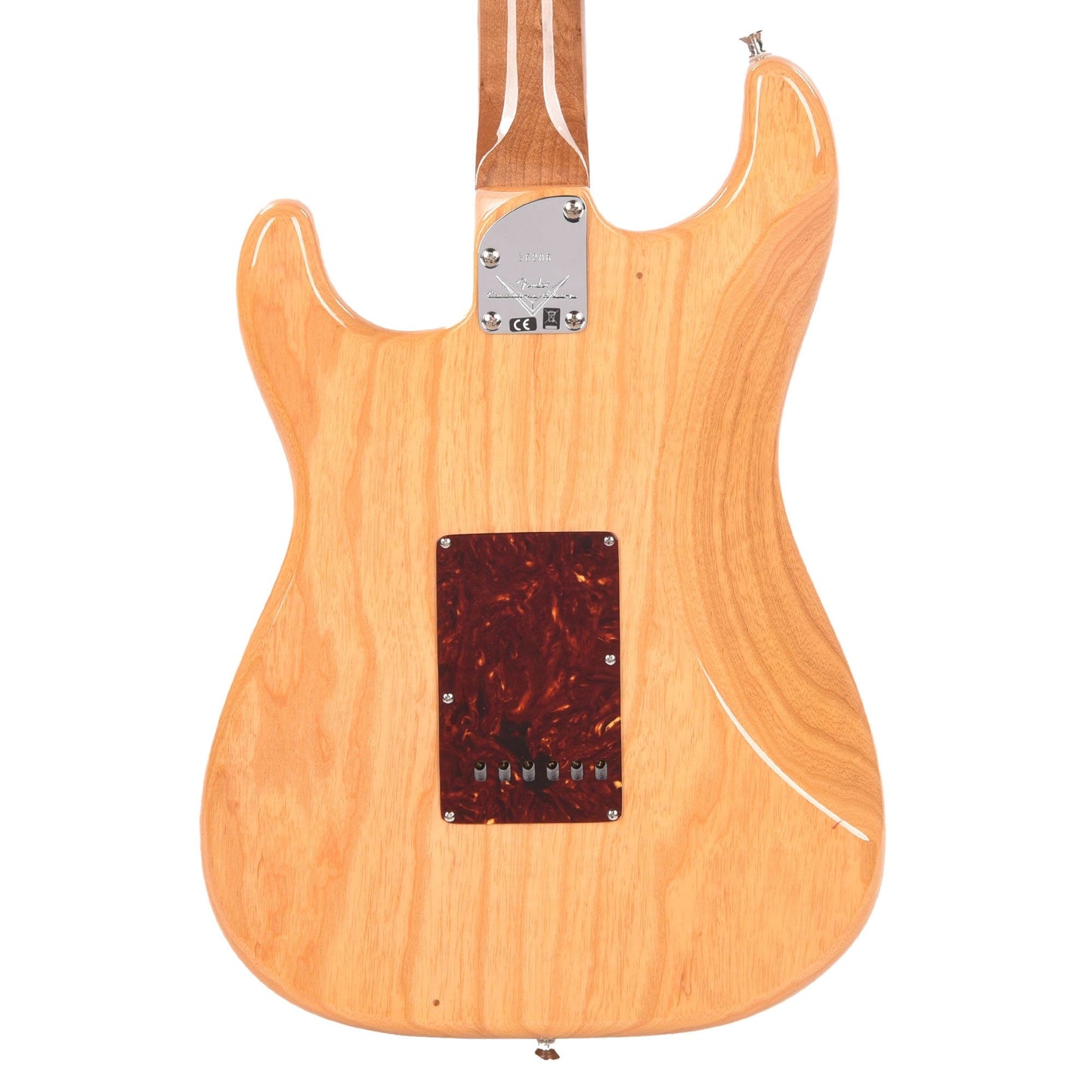 Fender Custom Shop American Custom Stratocaster Aged Amber Natural Electric Guitars / Solid Body