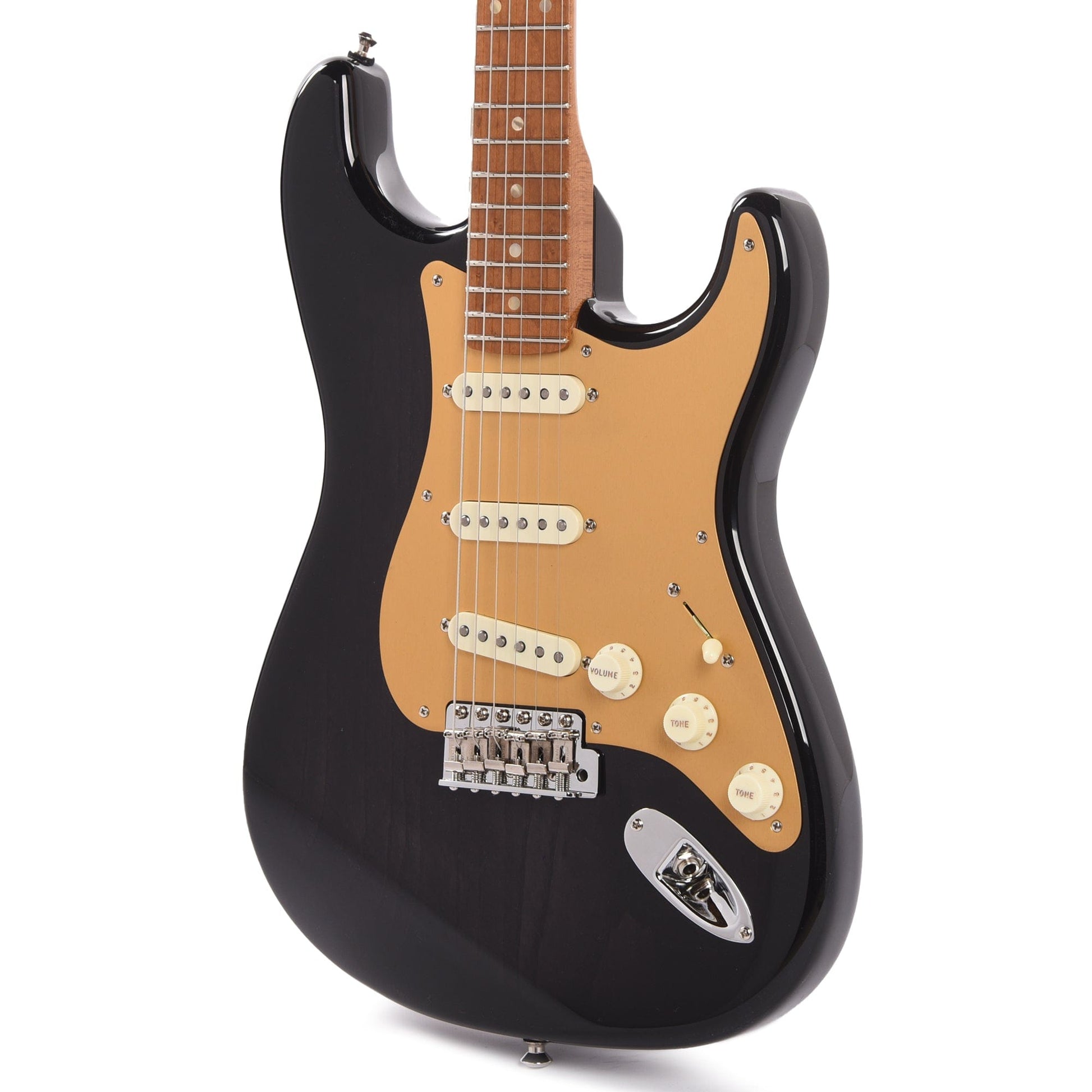 Fender Custom Shop American Custom Stratocaster Ebony Transparent Electric Guitars / Solid Body