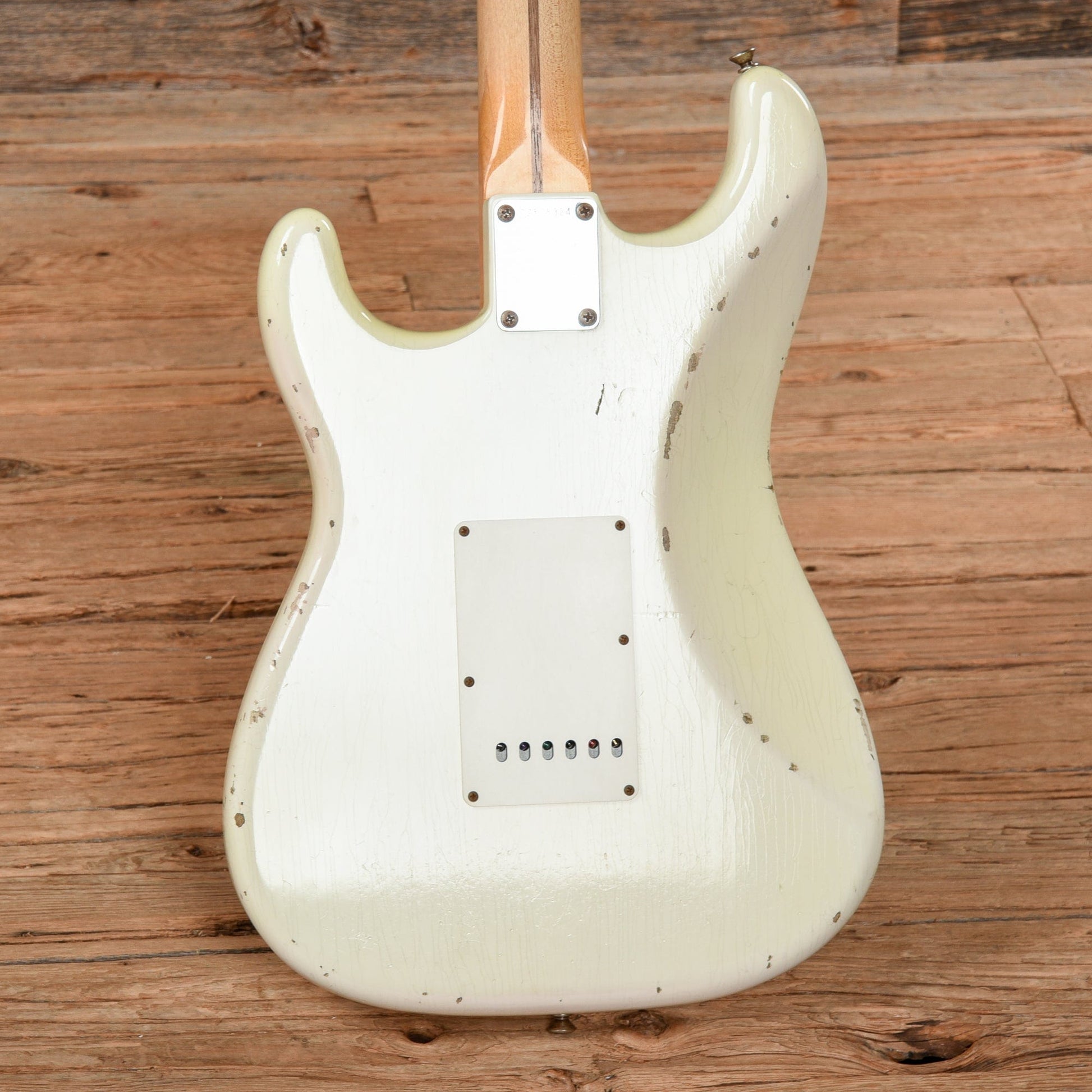 Fender Custom Shop Ancho Poblano Stratocaster Relic White Blonde 2015 Electric Guitars / Solid Body