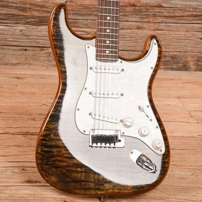 Fender Custom Shop Artisan Stratocaster Quilted Maple Grey 2014 Electric Guitars / Solid Body