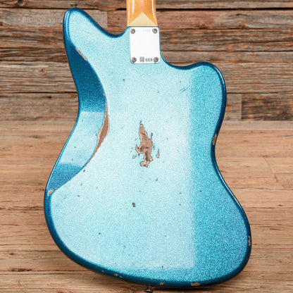 Fender Custom Shop "Chicago Special" '59 Jazzmaster Relic Blue Sparkle 2022 LEFTY Electric Guitars / Solid Body