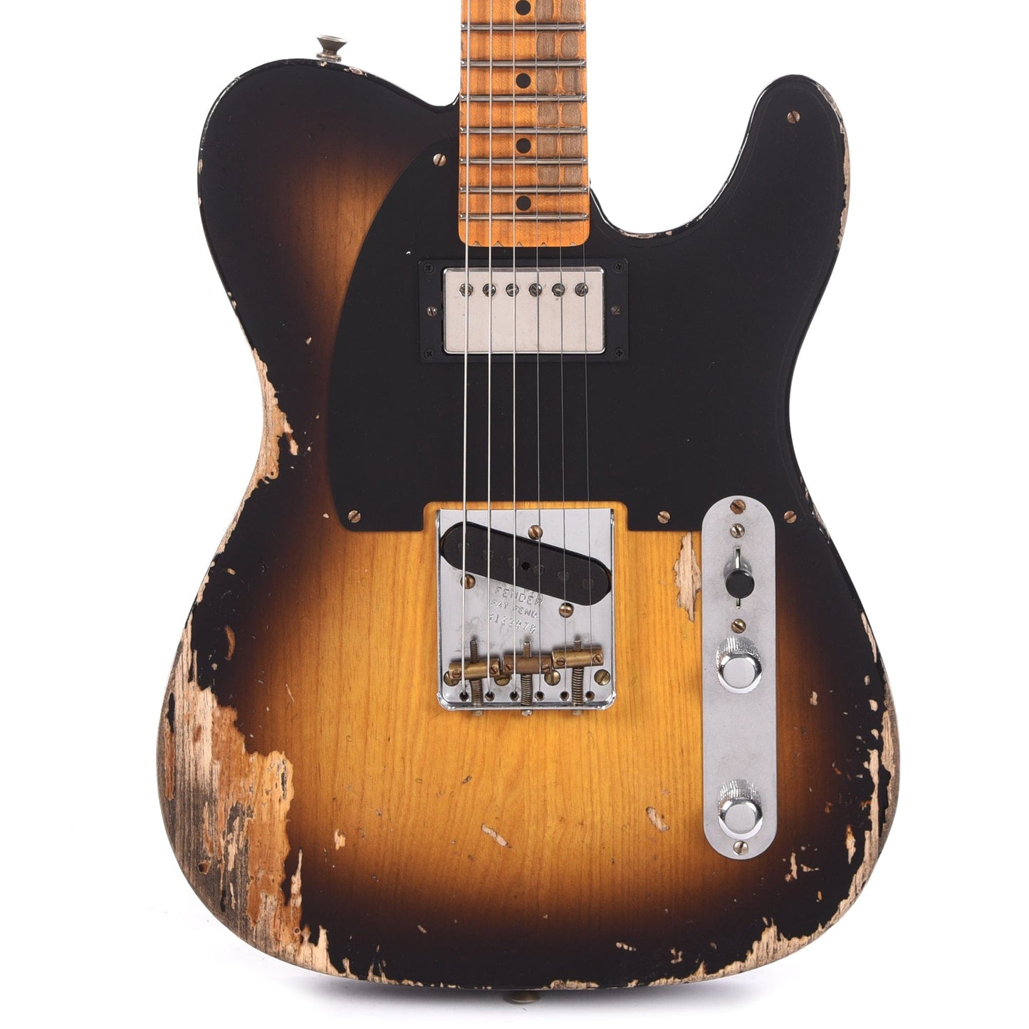 Fender Custom Shop Limited Edition '51 HS Telecaster Heavy Relic Wide-Fade 2-Color Sunburst Electric Guitars / Solid Body