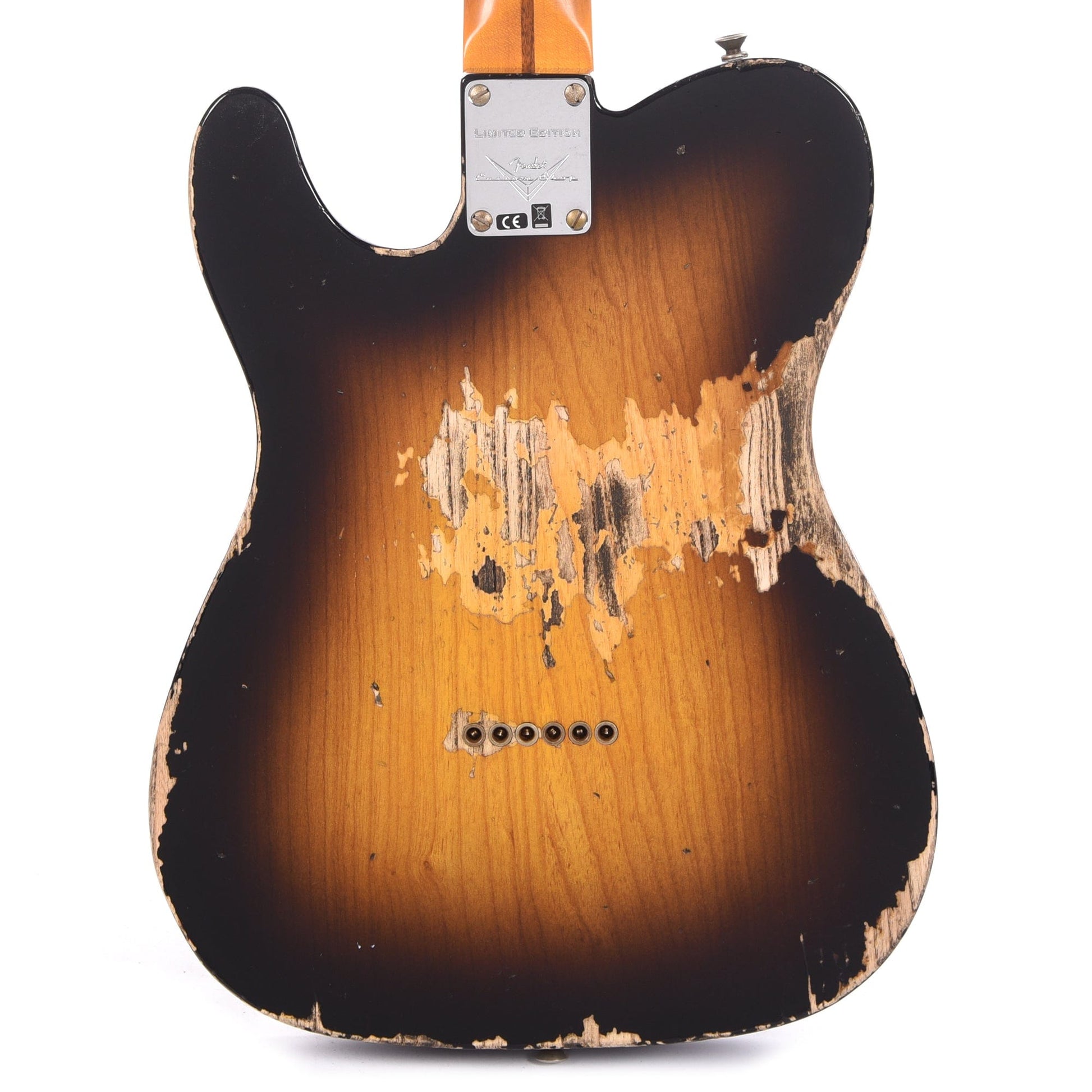 Fender Custom Shop Limited Edition '51 HS Telecaster Heavy Relic Wide-Fade 2-Color Sunburst Electric Guitars / Solid Body