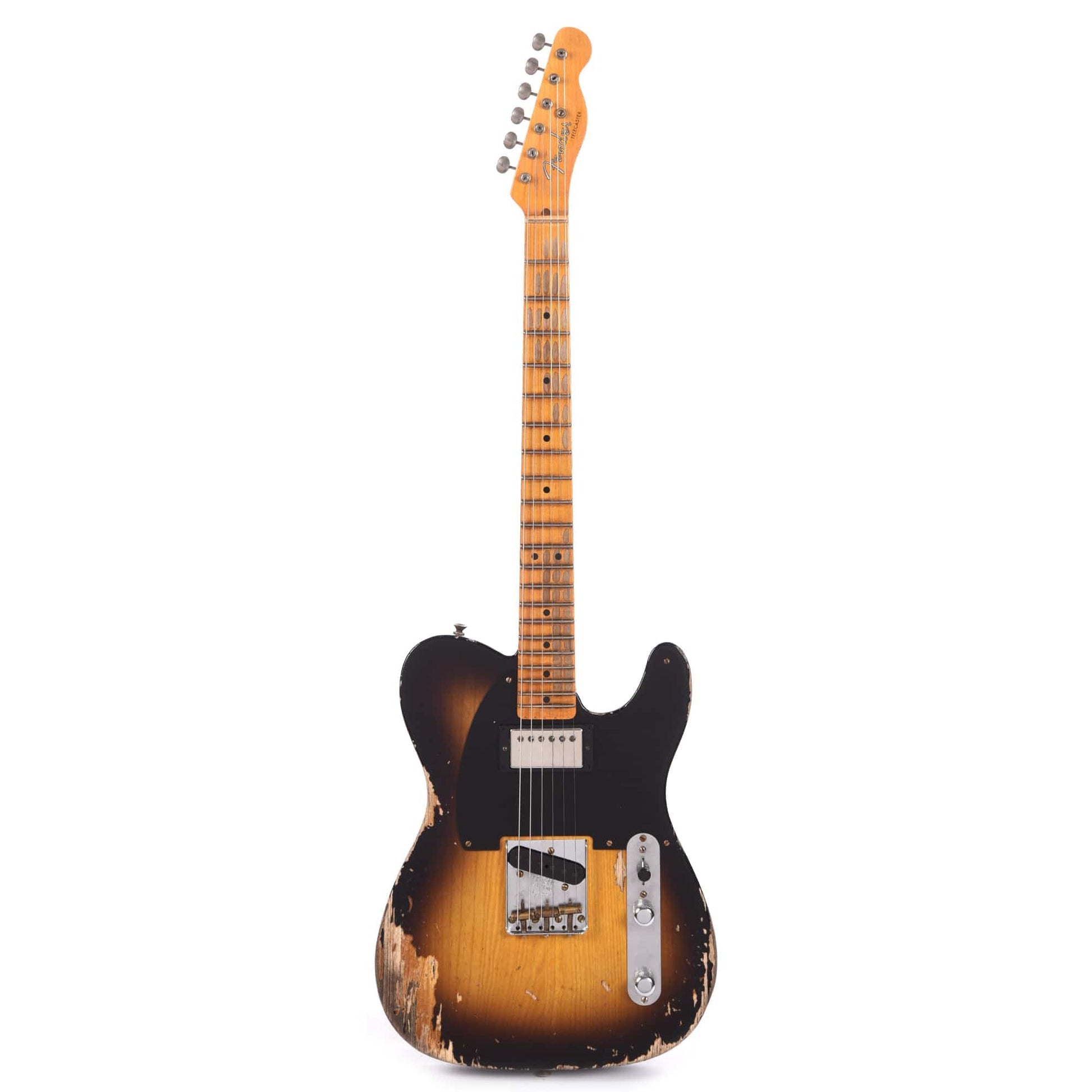 Fender Custom Shop Limited Edition '51 HS Telecaster Heavy Relic Wide-Fade 2-Color Sunburst Electric Guitars / Solid Body