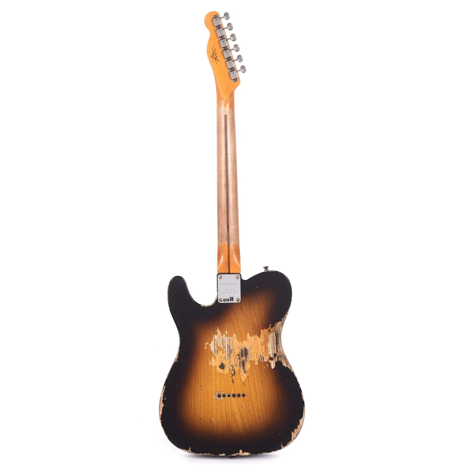 Fender Custom Shop Limited Edition '51 HS Telecaster Heavy Relic Wide-Fade 2-Color Sunburst Electric Guitars / Solid Body