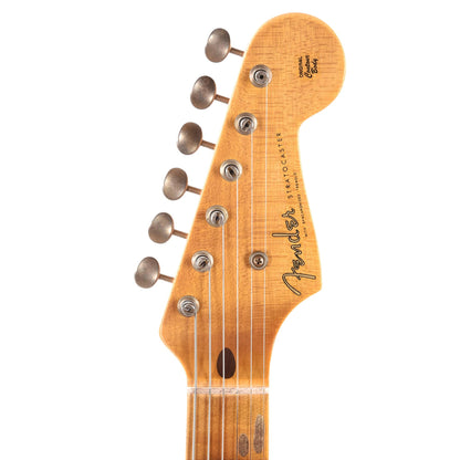 Fender Custom Shop Limited Edition 70th Anniversary 1954 Stratocaster Journeyman Relic Wide-Fade 2-Color Sunburst Electric Guitars / Solid Body