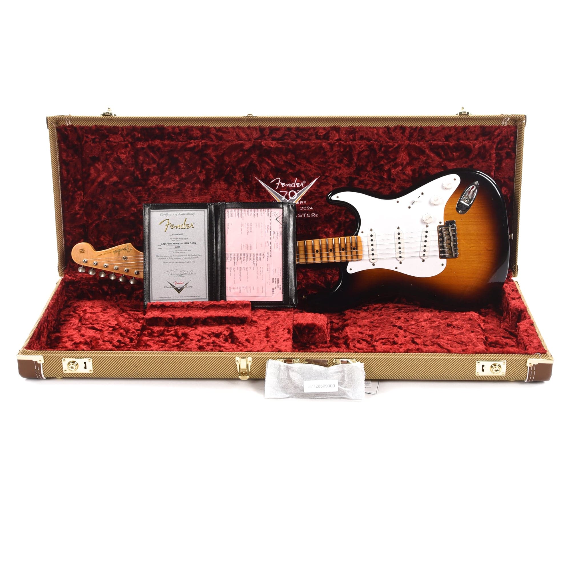 Fender Custom Shop Limited Edition 70th Anniversary 1954 Stratocaster ...