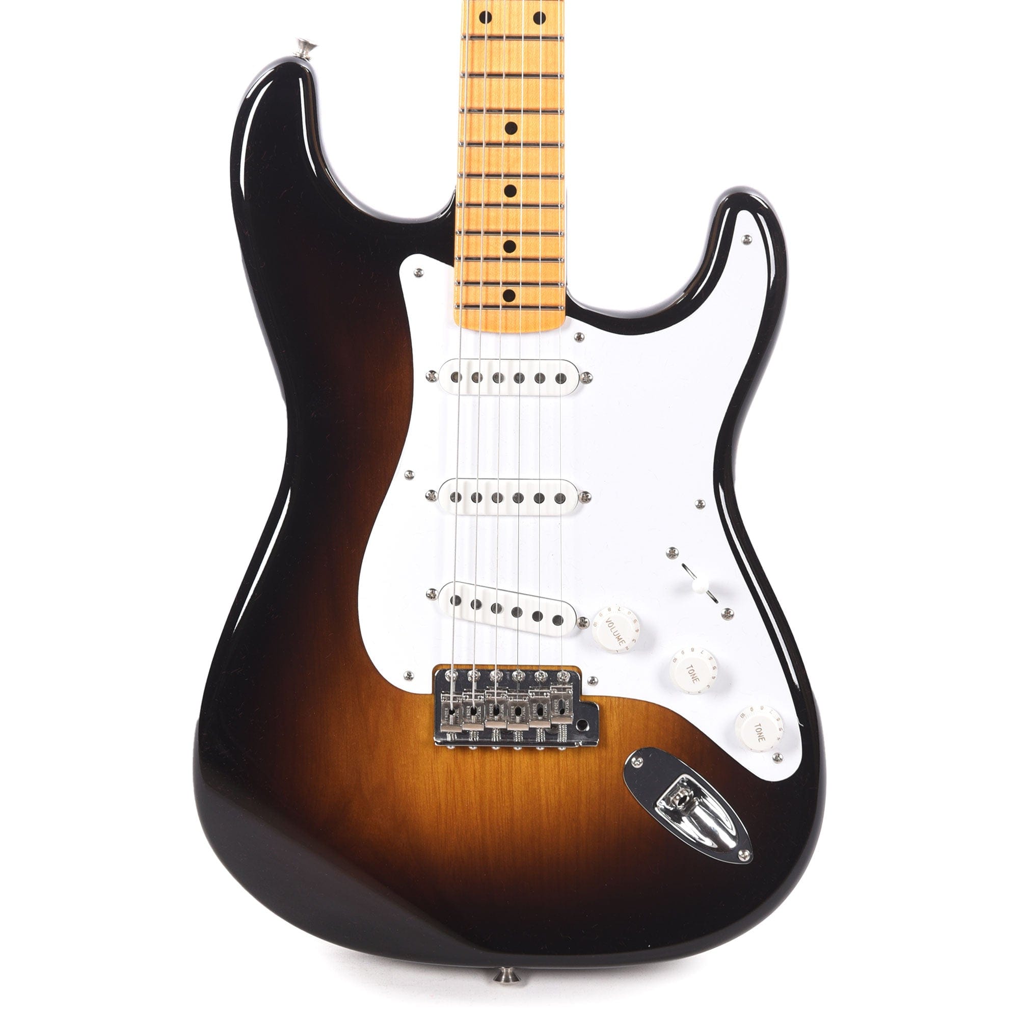 Fender Custom Shop Limited Edition 70th Anniversary 1954 Stratocaster Time  Capsule Wide-Fade 2-Color Sunburst