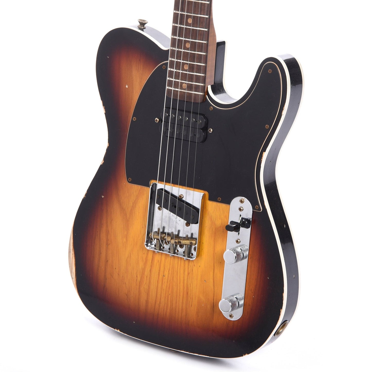 Fender Custom Shop Limited Edition HS Telecaster Custom Relic 3-Color Sunburst Electric Guitars / Solid Body