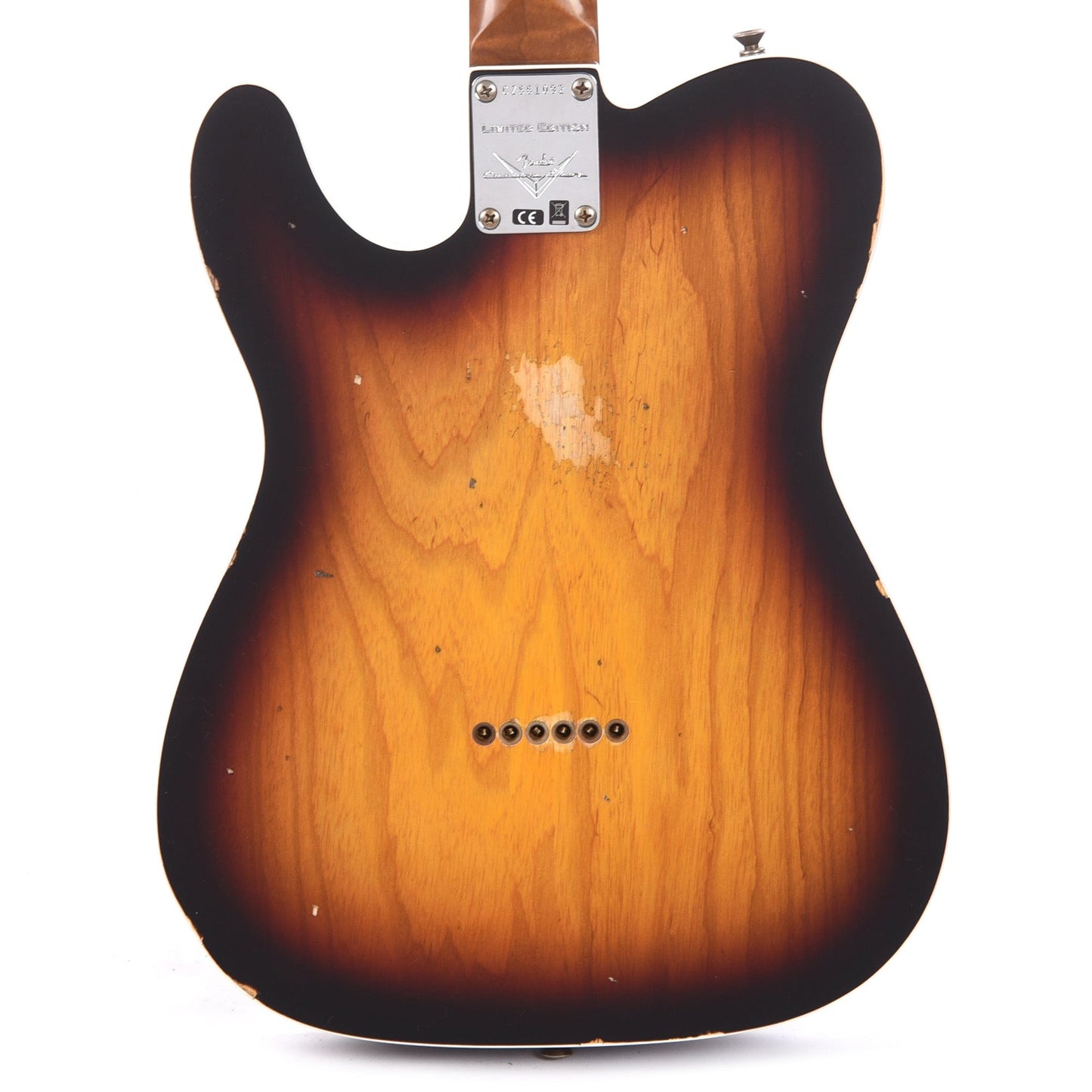 Fender Custom Shop Limited Edition HS Telecaster Custom Relic 3-Color Sunburst Electric Guitars / Solid Body