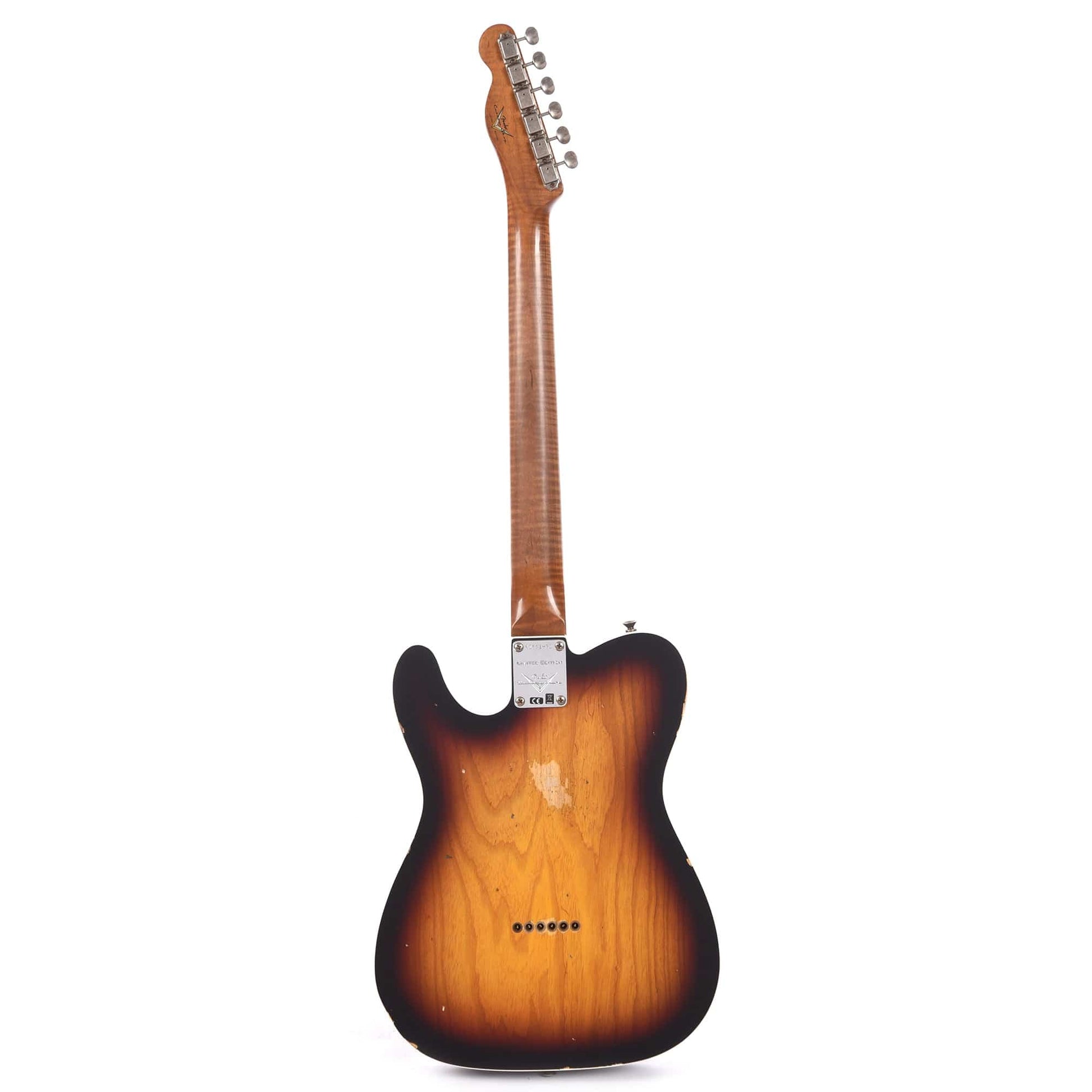 Fender Custom Shop Limited Edition HS Telecaster Custom Relic 3-Color Sunburst Electric Guitars / Solid Body