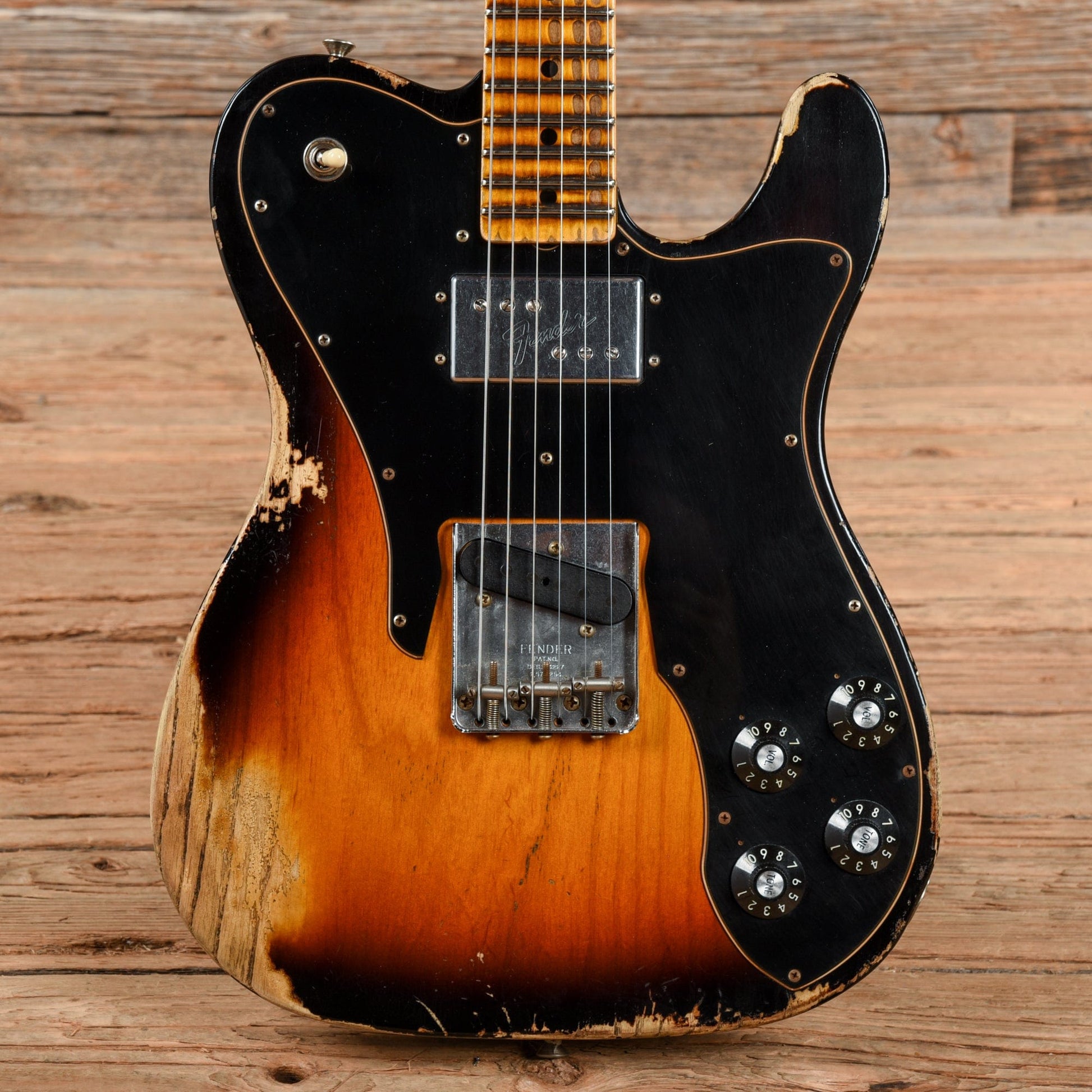 Fender Custom Shop Limited Edition Telecaster Custom Heavy Relic Faded Aged 3-Tone Sunburst 2020 Electric Guitars / Solid Body