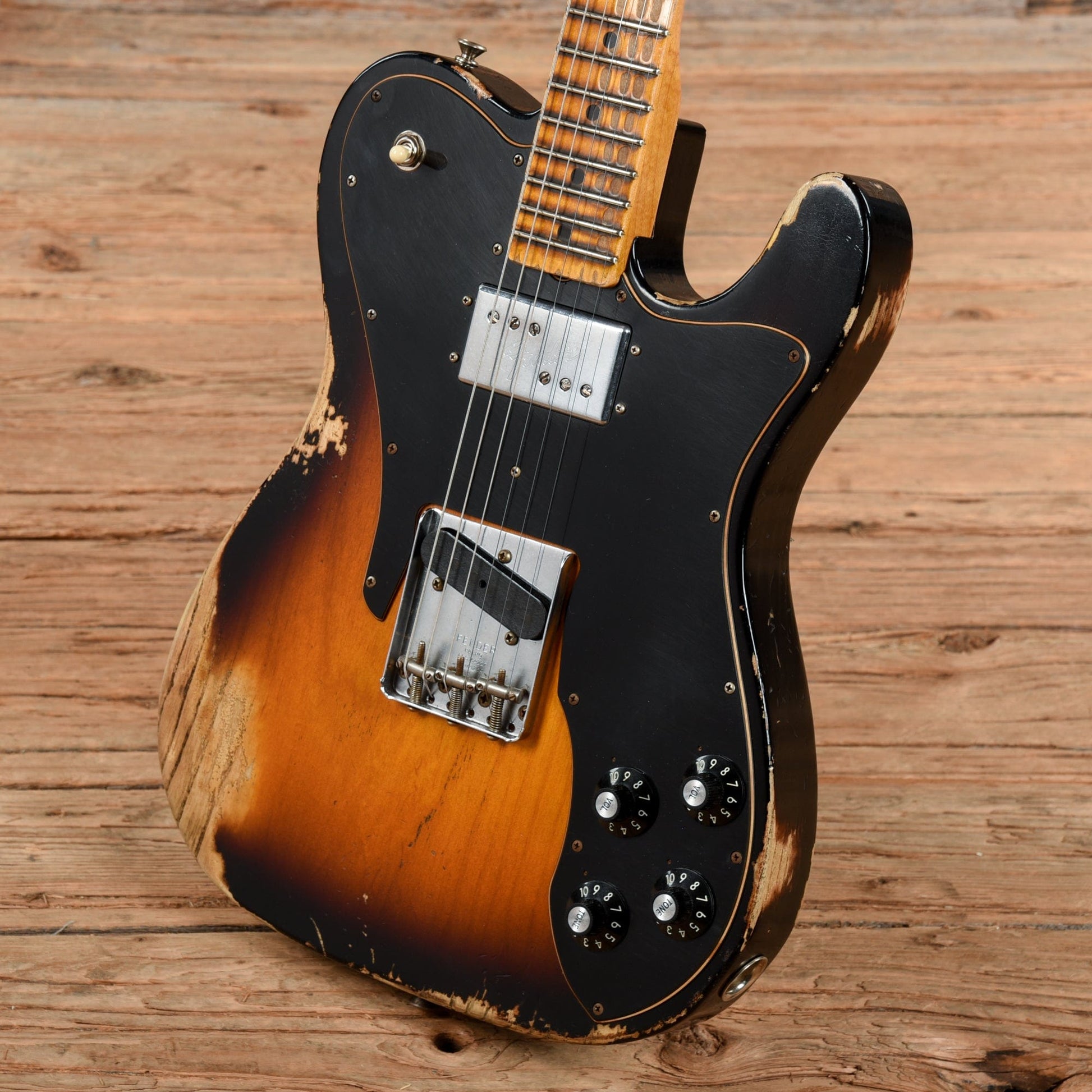 Fender Custom Shop Limited Edition Telecaster Custom Heavy Relic Faded Aged 3-Tone Sunburst 2020 Electric Guitars / Solid Body