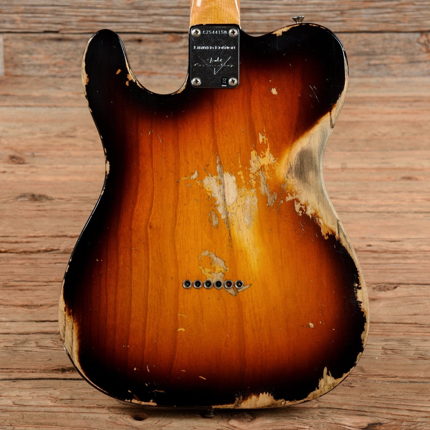 Fender Custom Shop Limited Edition Telecaster Custom Heavy Relic Faded Aged 3-Tone Sunburst 2020 Electric Guitars / Solid Body