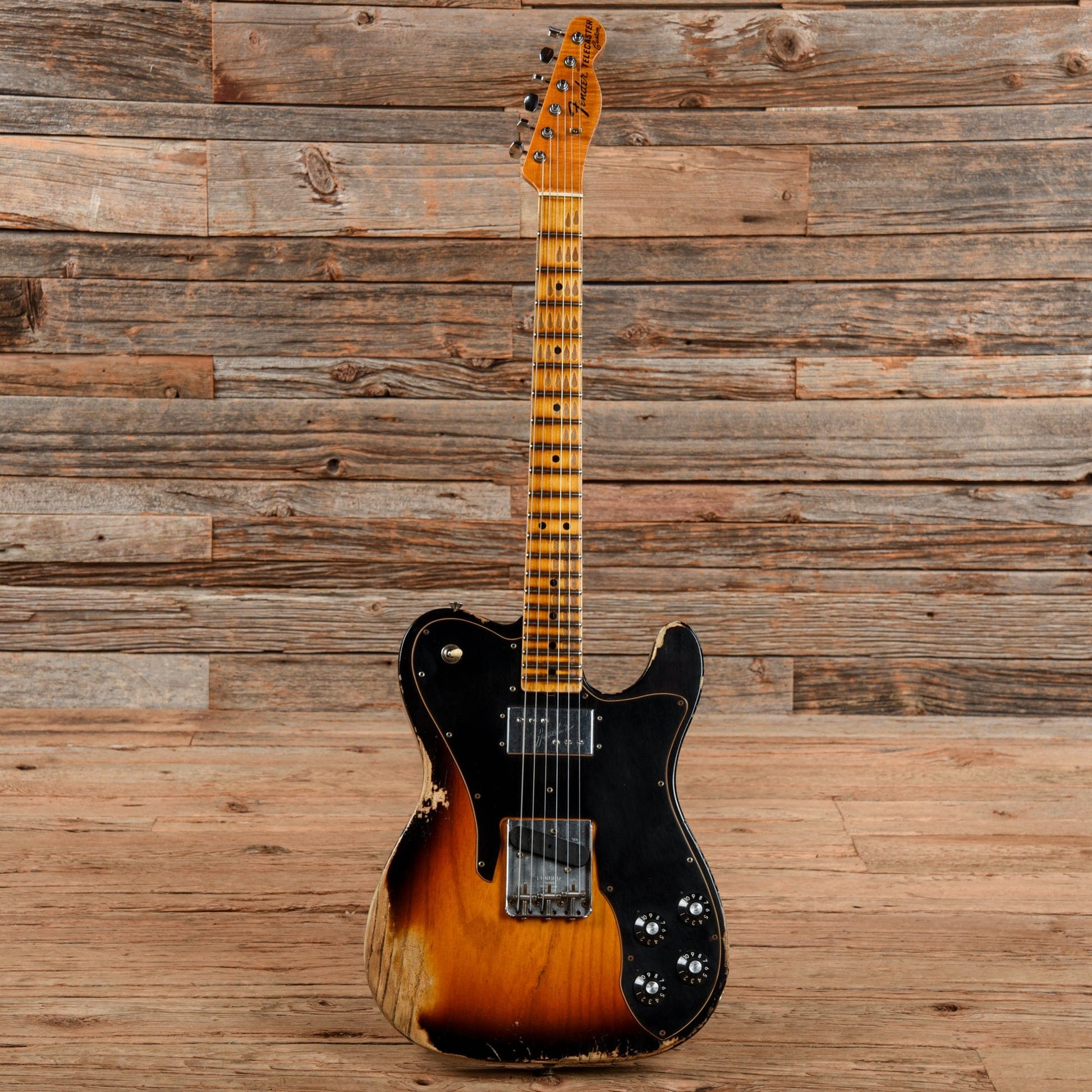 Fender Custom Shop Limited Edition Telecaster Custom Heavy Relic Faded Aged 3-Tone Sunburst 2020 Electric Guitars / Solid Body