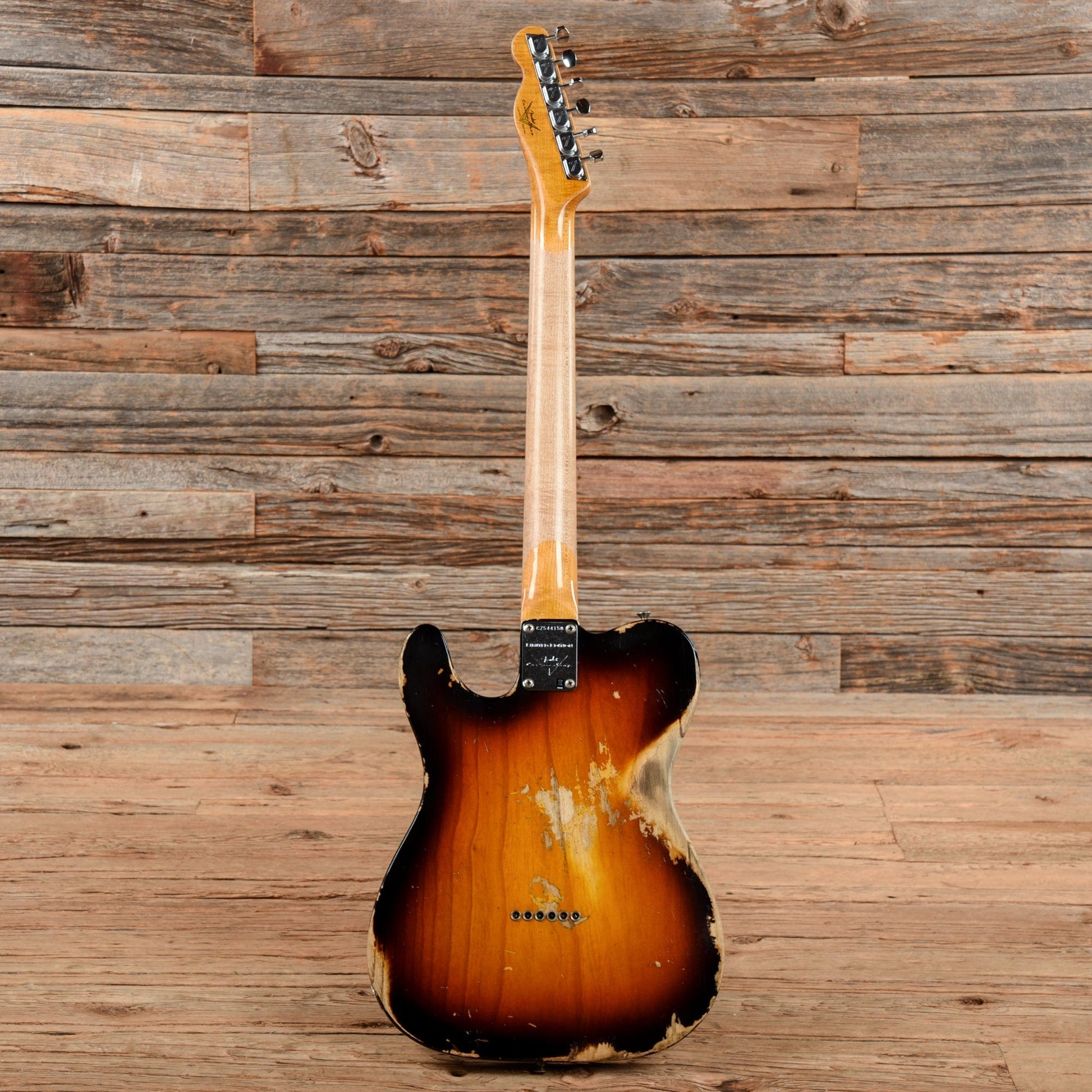 Fender Custom Shop Limited Edition Telecaster Custom Heavy Relic Faded Aged 3-Tone Sunburst 2020 Electric Guitars / Solid Body