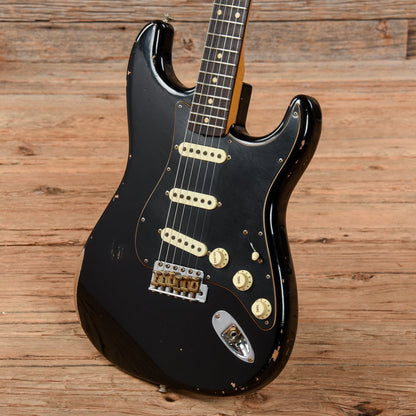 Fender Custom Shop Roasted Poblano Stratocaster Relic Aged Black 2020 Electric Guitars / Solid Body