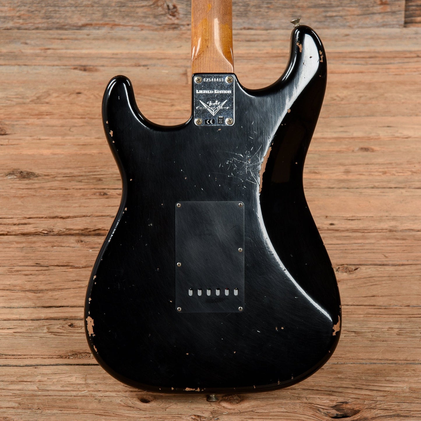 Fender Custom Shop Roasted Poblano Stratocaster Relic Aged Black 2020 Electric Guitars / Solid Body