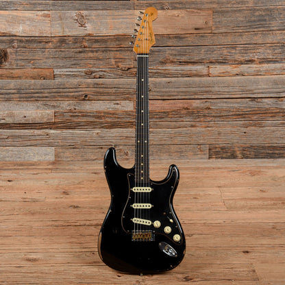 Fender Custom Shop Roasted Poblano Stratocaster Relic Aged Black 2020 Electric Guitars / Solid Body