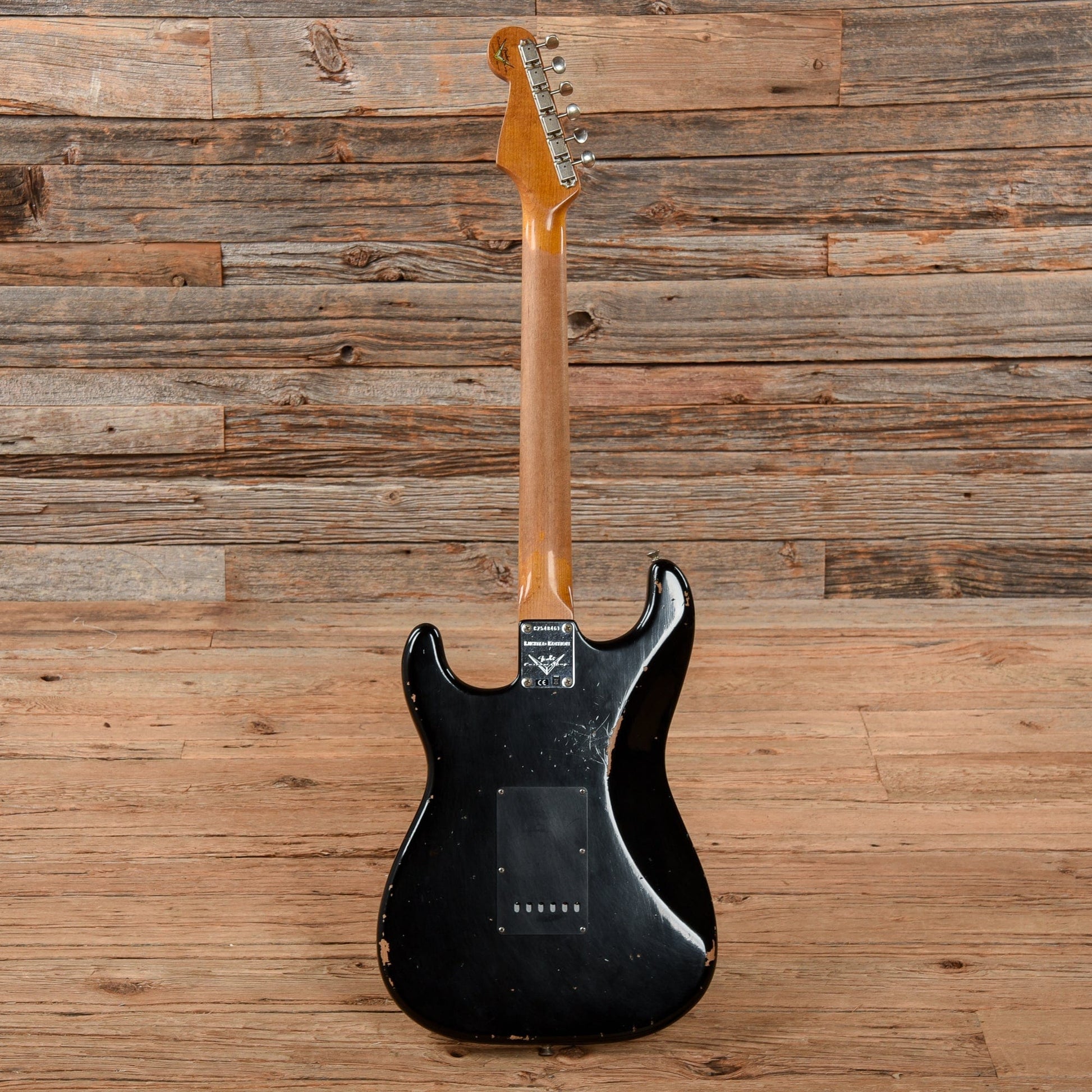 Fender Custom Shop Roasted Poblano Stratocaster Relic Aged Black 2020 Electric Guitars / Solid Body