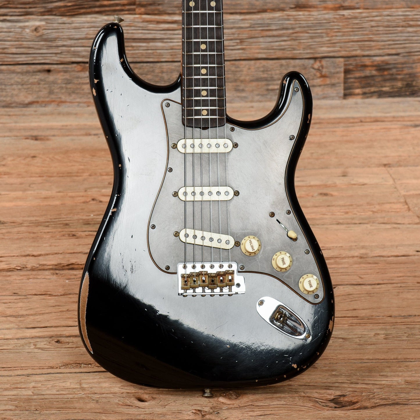 Fender Custom Shop Roasted Poblano Stratocaster Relic Aged Black 2020 Electric Guitars / Solid Body