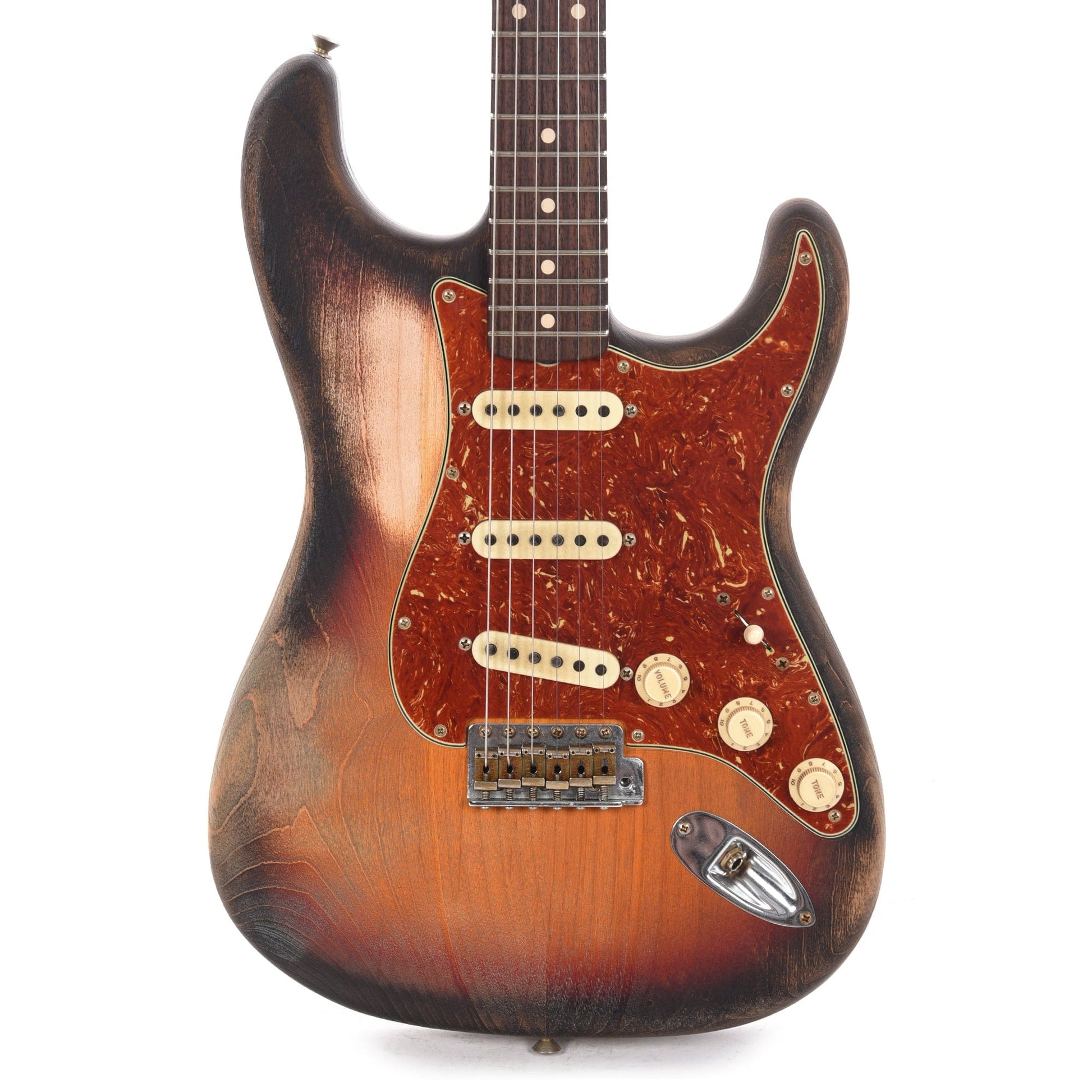 Fender Custom Shop Sand Blast Stratocaster Heavy Relic Faded 3-Color Sunburst Master Built by Paul Waller Electric Guitars / Solid Body