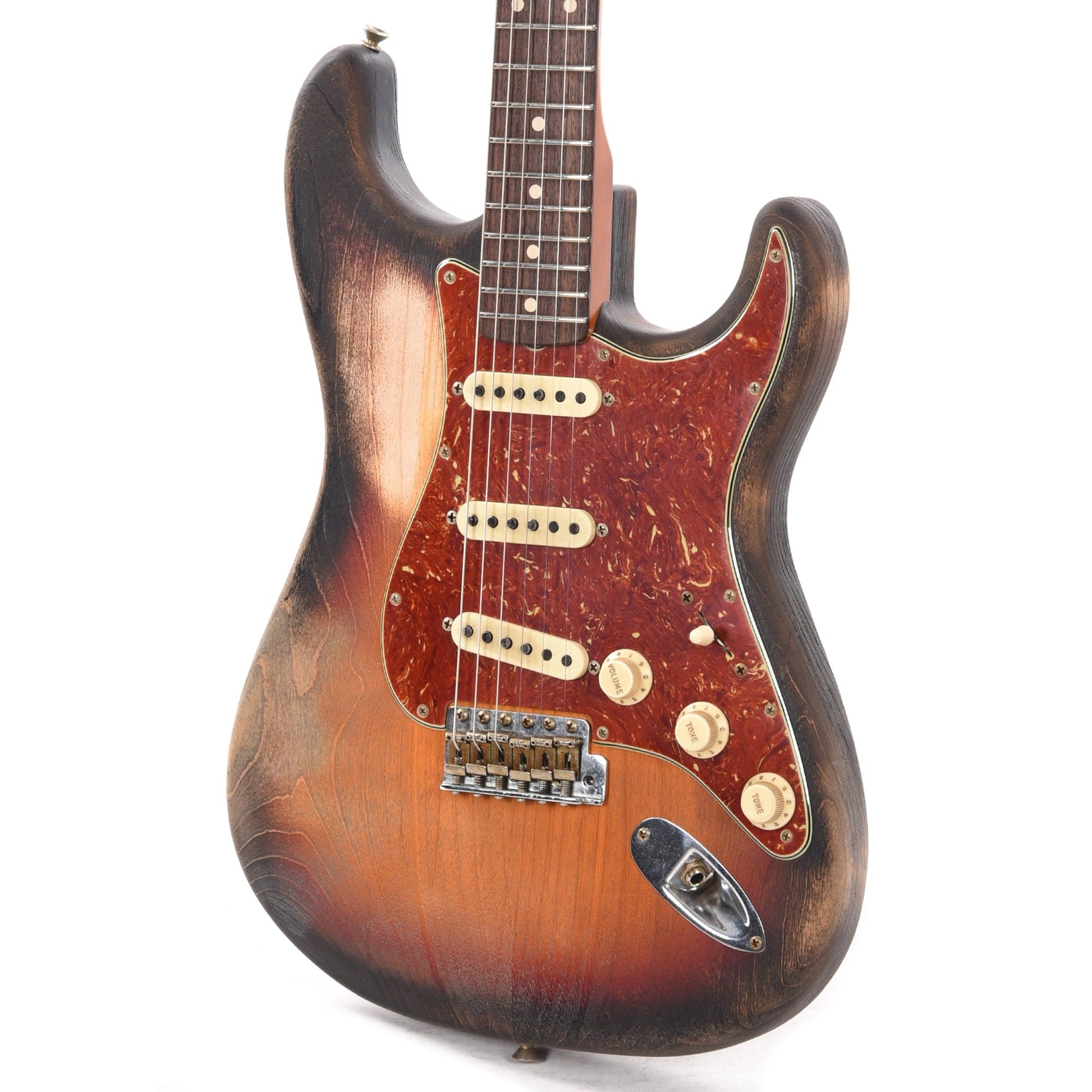 Fender Custom Shop Sand Blast Stratocaster Heavy Relic Faded 3-Color Sunburst Master Built by Paul Waller Electric Guitars / Solid Body