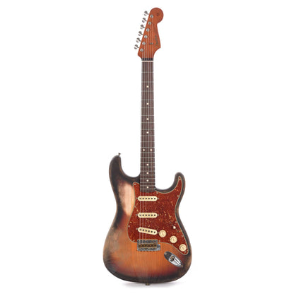 Fender Custom Shop Sand Blast Stratocaster Heavy Relic Faded 3-Color Sunburst Master Built by Paul Waller Electric Guitars / Solid Body