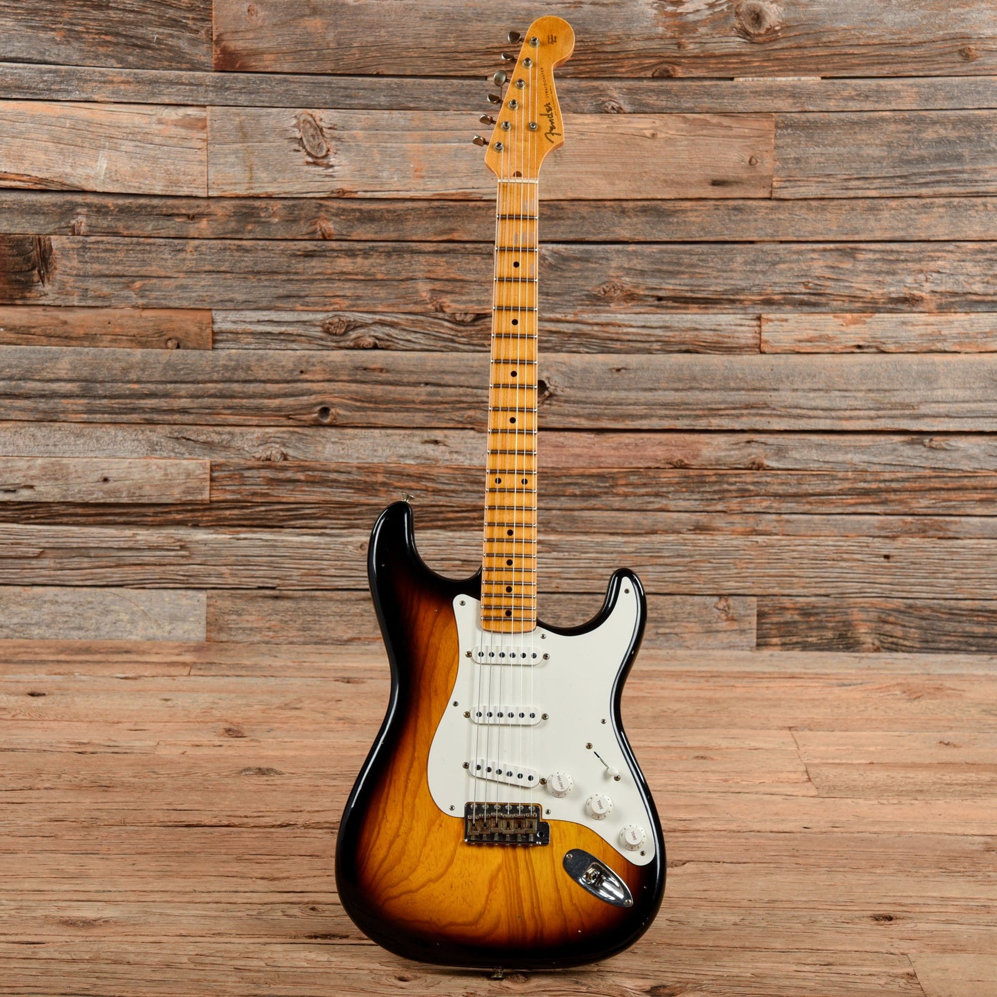 Fender Custom Shop Wilcutt "Big Neck" Stratocaster 2-Tone Sunburst 2020 Electric Guitars / Solid Body