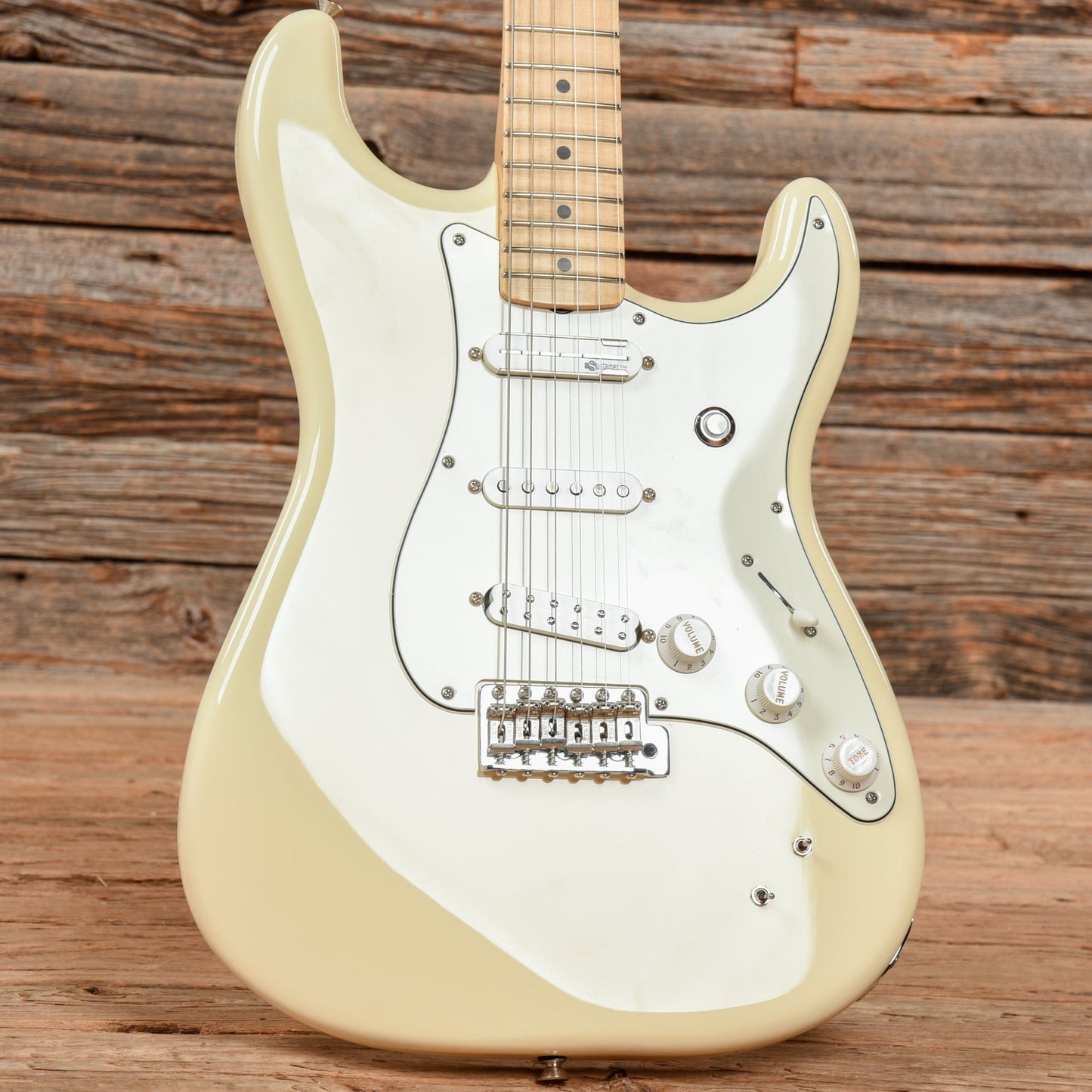 Fender EOB Ed O'Brien Signature Sustainer Stratocaster Olympic White 2020 Electric Guitars / Solid Body