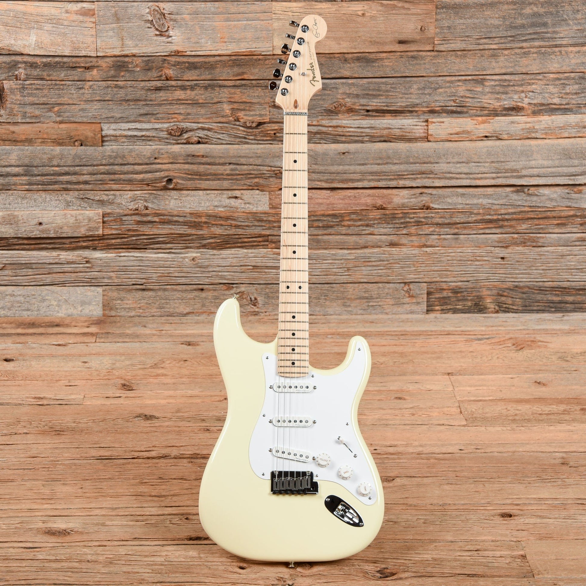 Fender Eric Clapton Artist Series Stratocaster Olympic White Electric Guitars / Solid Body