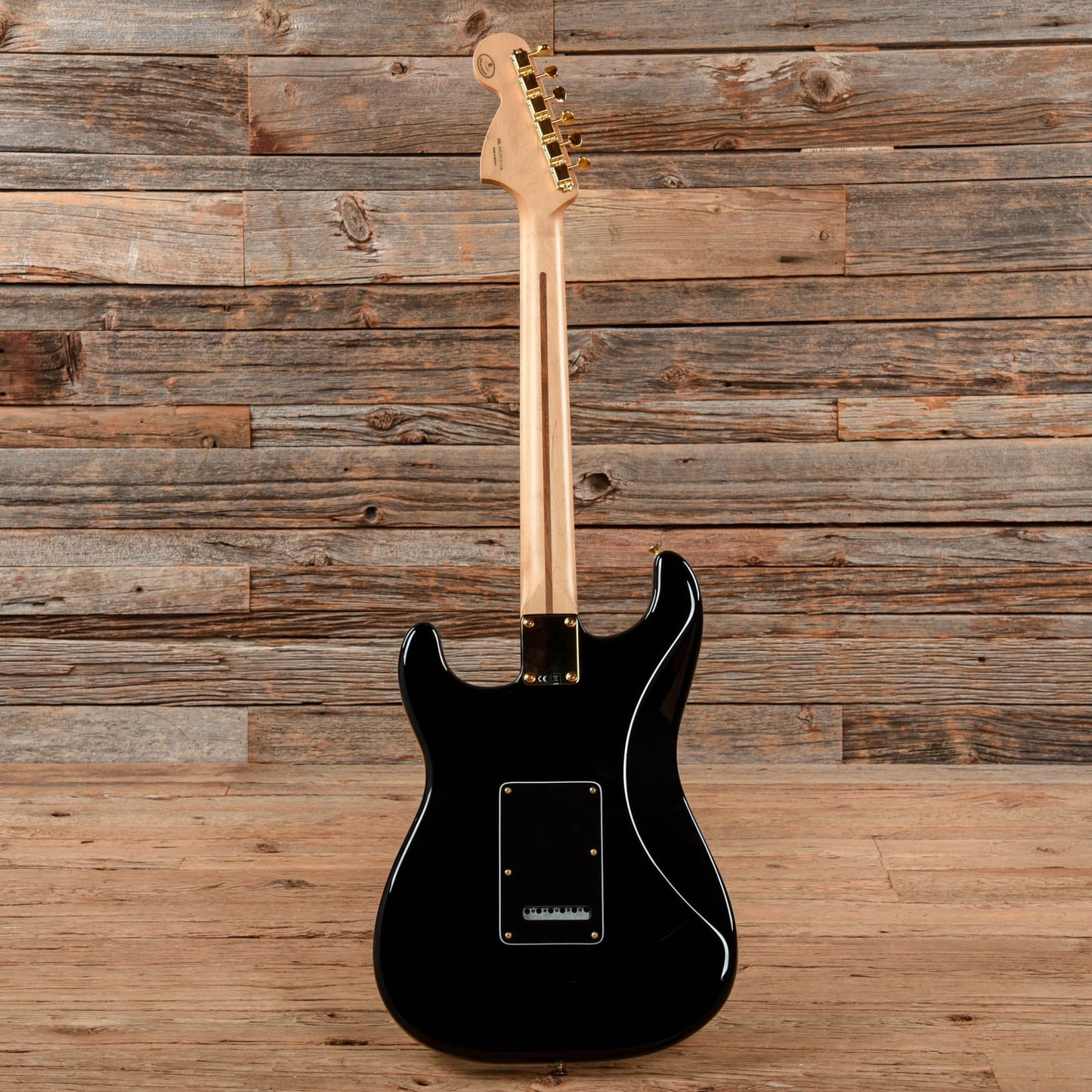 Fender FSR Mahogany Blacktop Stratocaster Black 2019 Electric Guitars / Solid Body