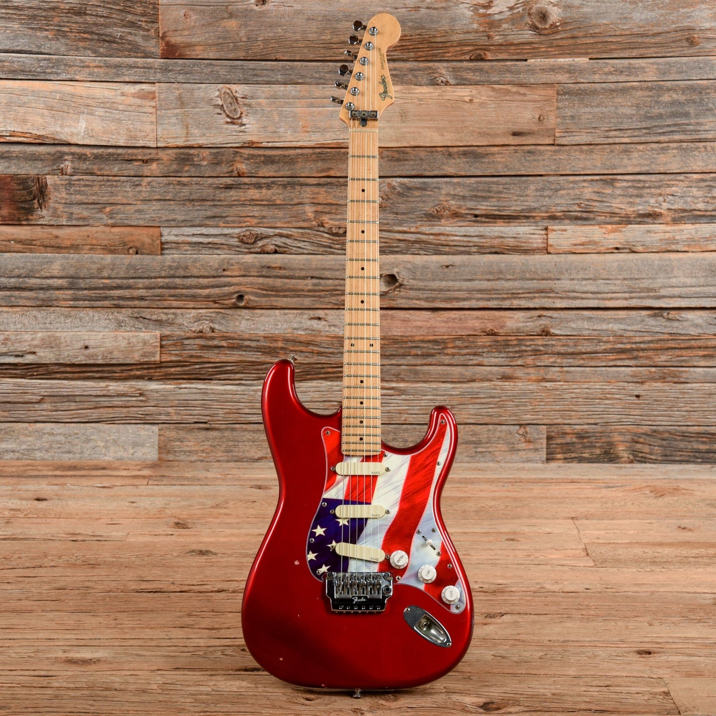 Fender Japan Stratocaster w/S1 Tremolo Red 1980s Electric Guitars / Solid Body