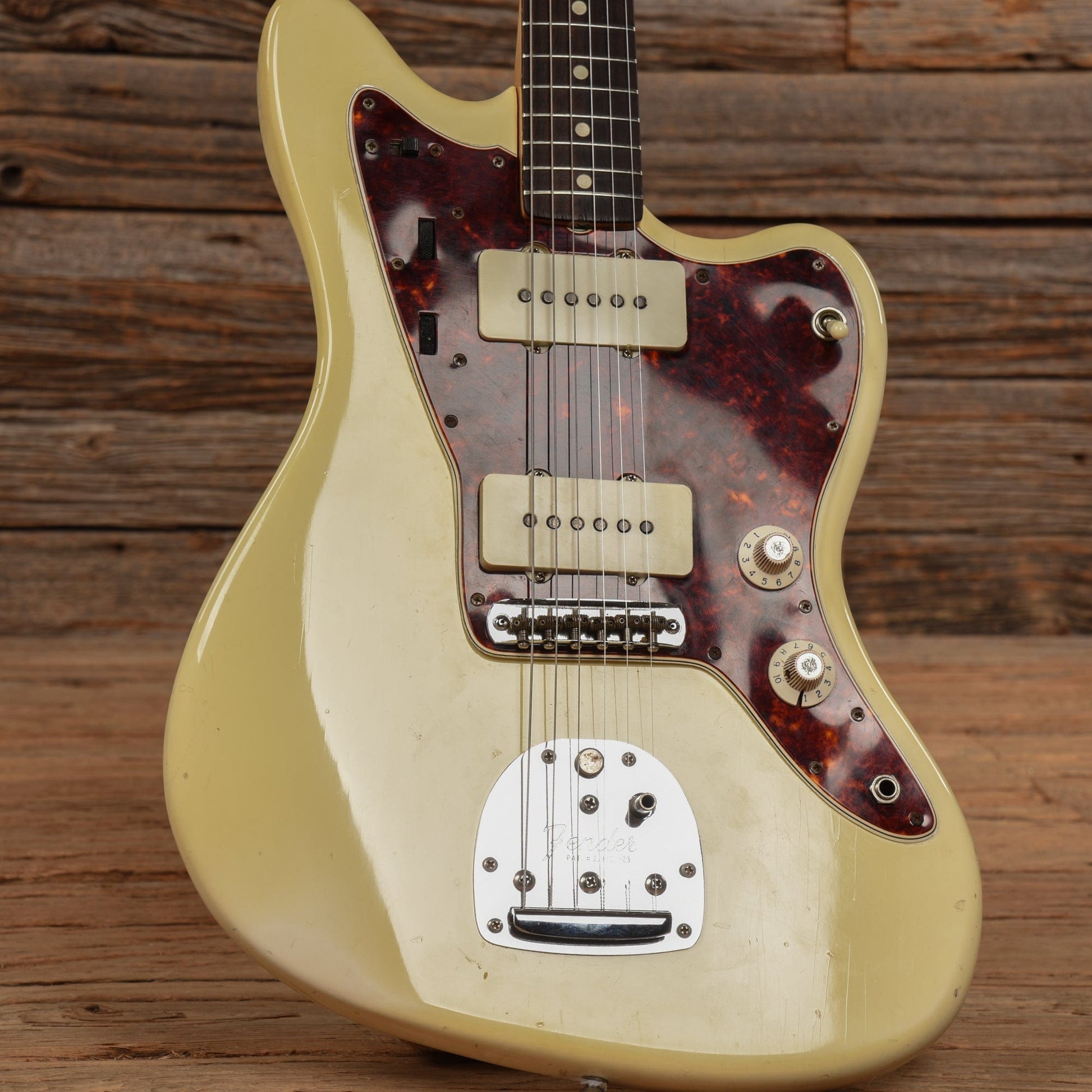 Fender Jazzmaster Olympic White 1965 Electric Guitars / Solid Body