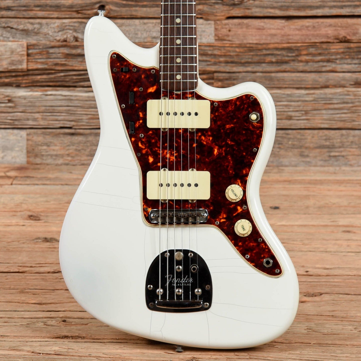 Fender Jazzmaster White 1965 Electric Guitars / Solid Body