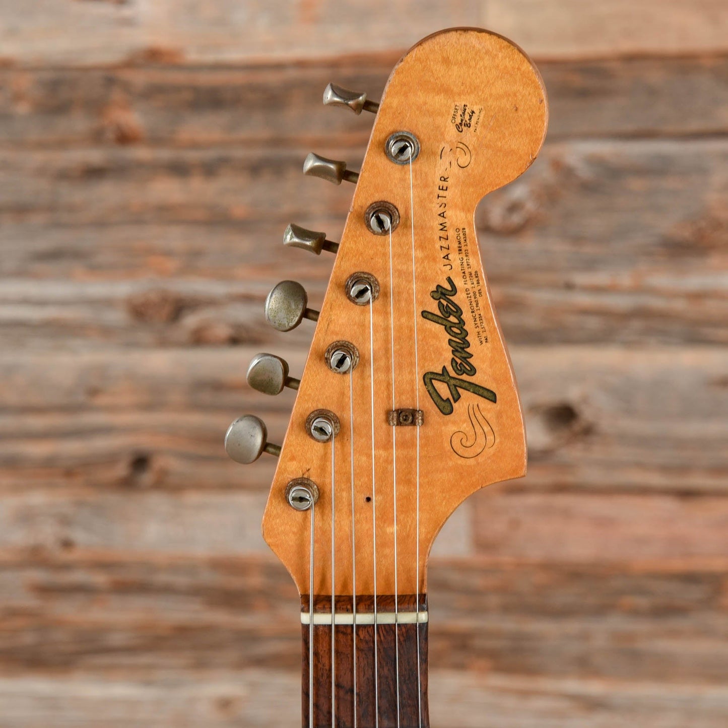 Fender Jazzmaster White 1965 Electric Guitars / Solid Body