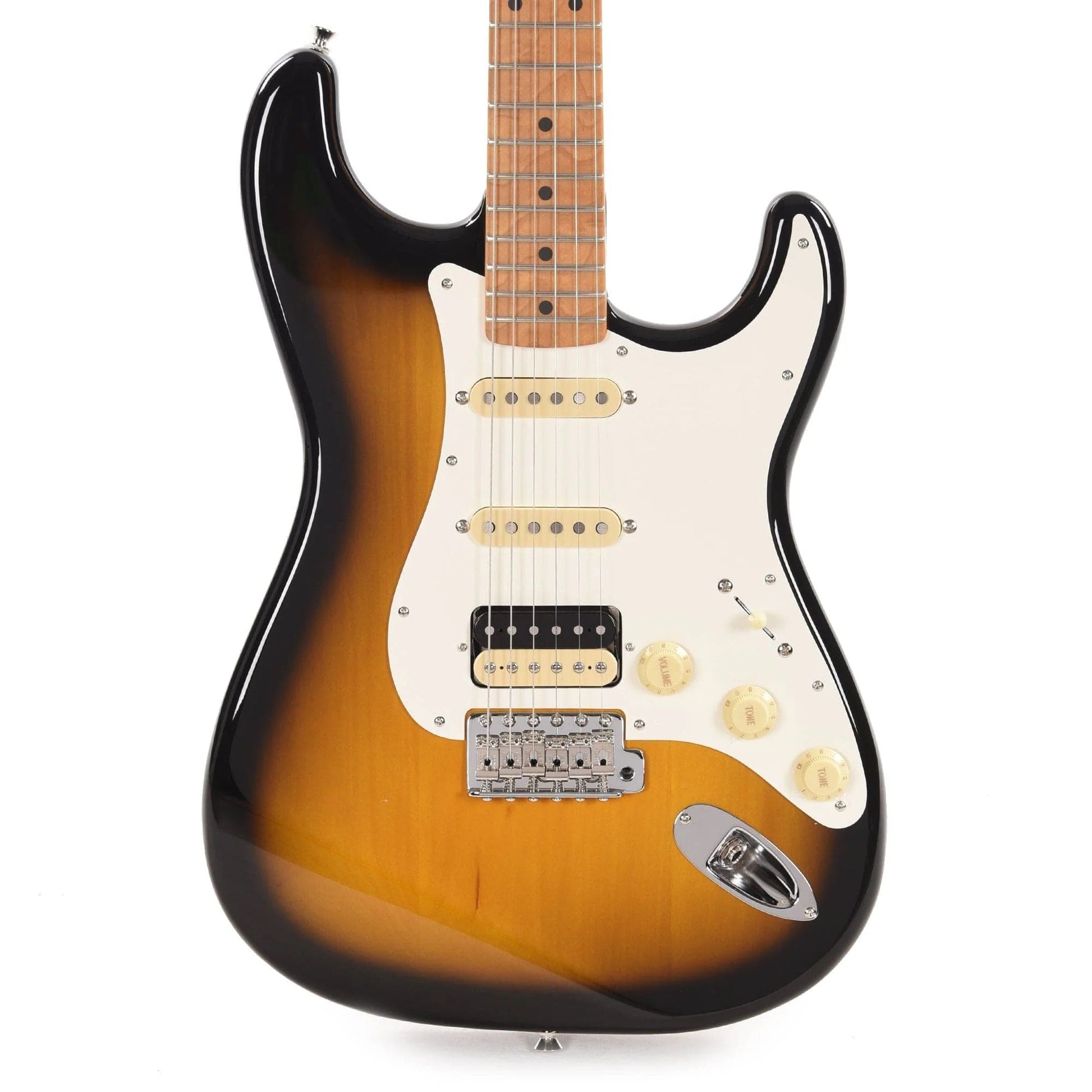 Fender JV Modified '50s Stratocaster HSS 2-Tone Sunburst Electric Guitars / Solid Body