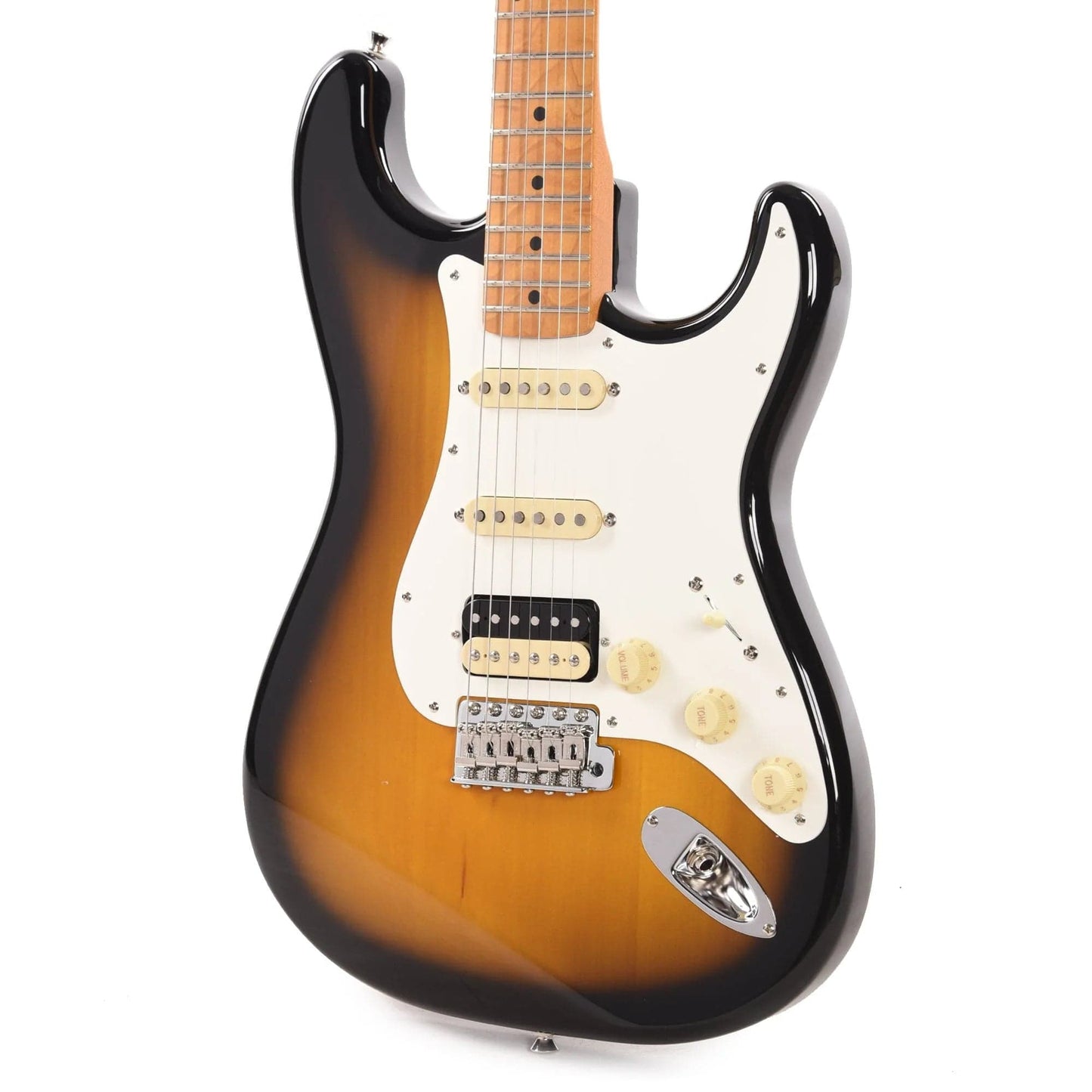 Fender JV Modified '50s Stratocaster HSS 2-Tone Sunburst Electric Guitars / Solid Body