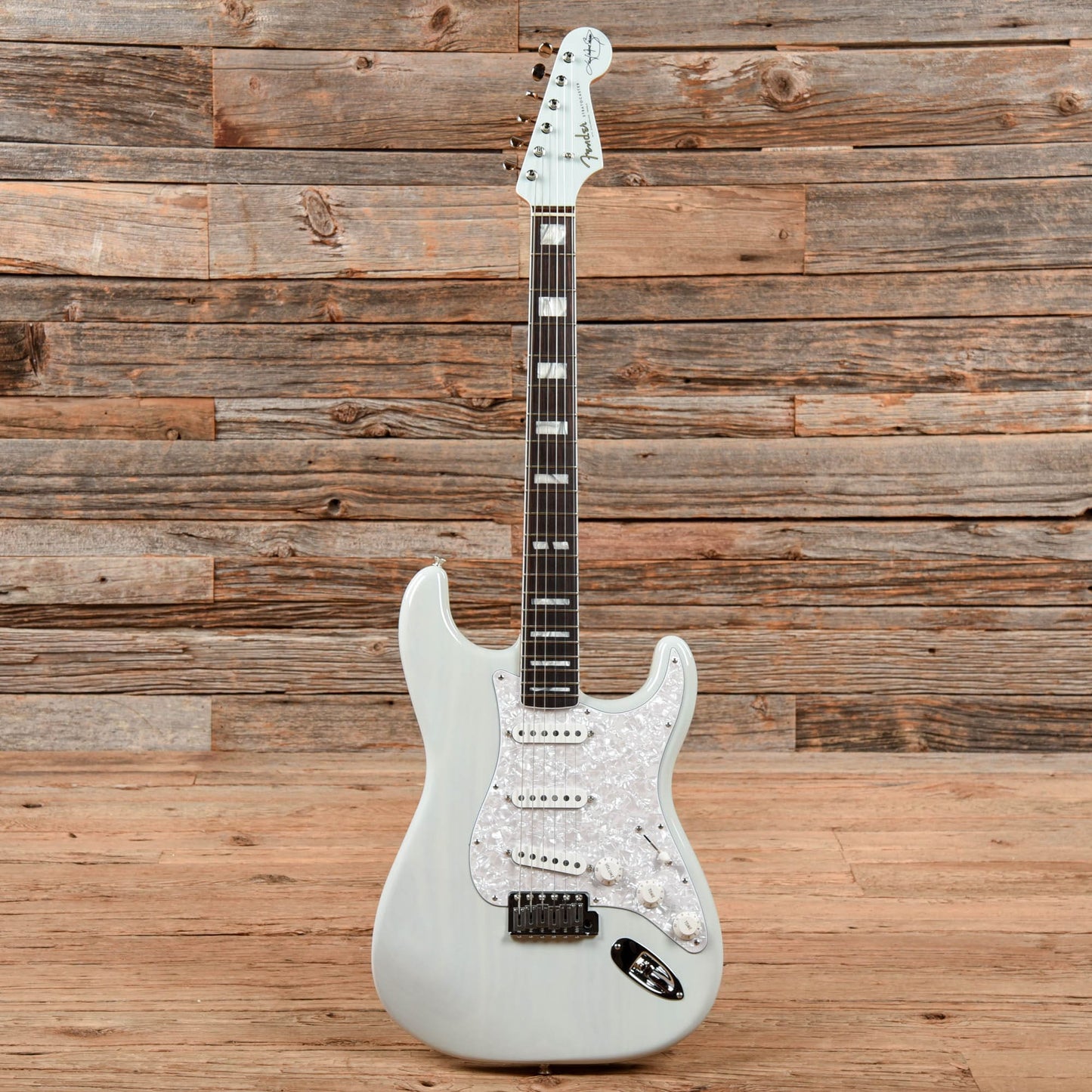 Fender Kenny Wayne Shepherd Signature Stratocaster Transparent Faded Sonic Blue 2022 Electric Guitars / Solid Body