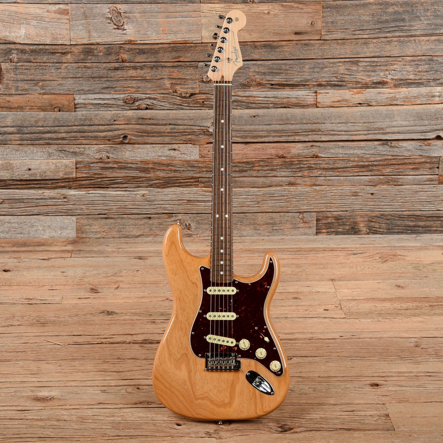 Fender Light Ash American Professional Stratocaster Aged Natural 2019 Electric Guitars / Solid Body