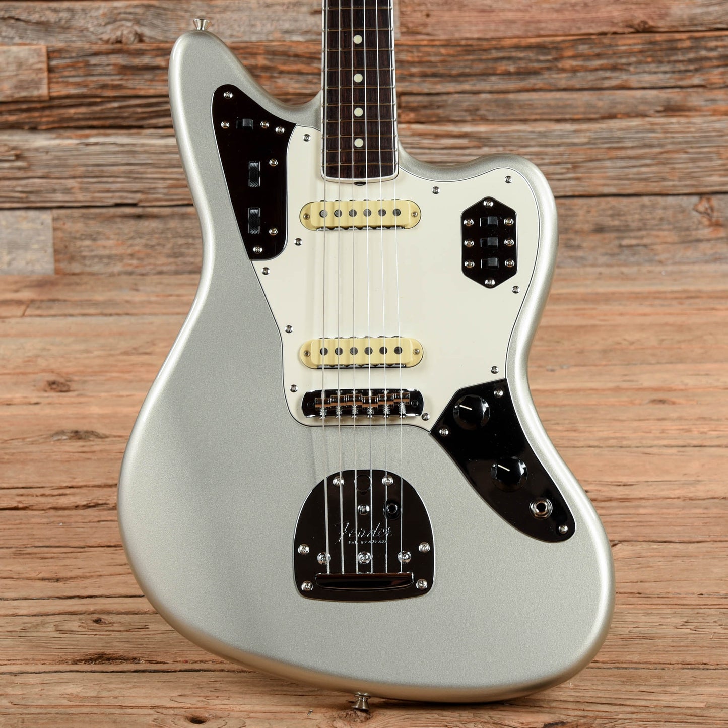 Fender MIJ Traditional II Late '60s Jaguar Inca Silver 2023 Electric Guitars / Solid Body