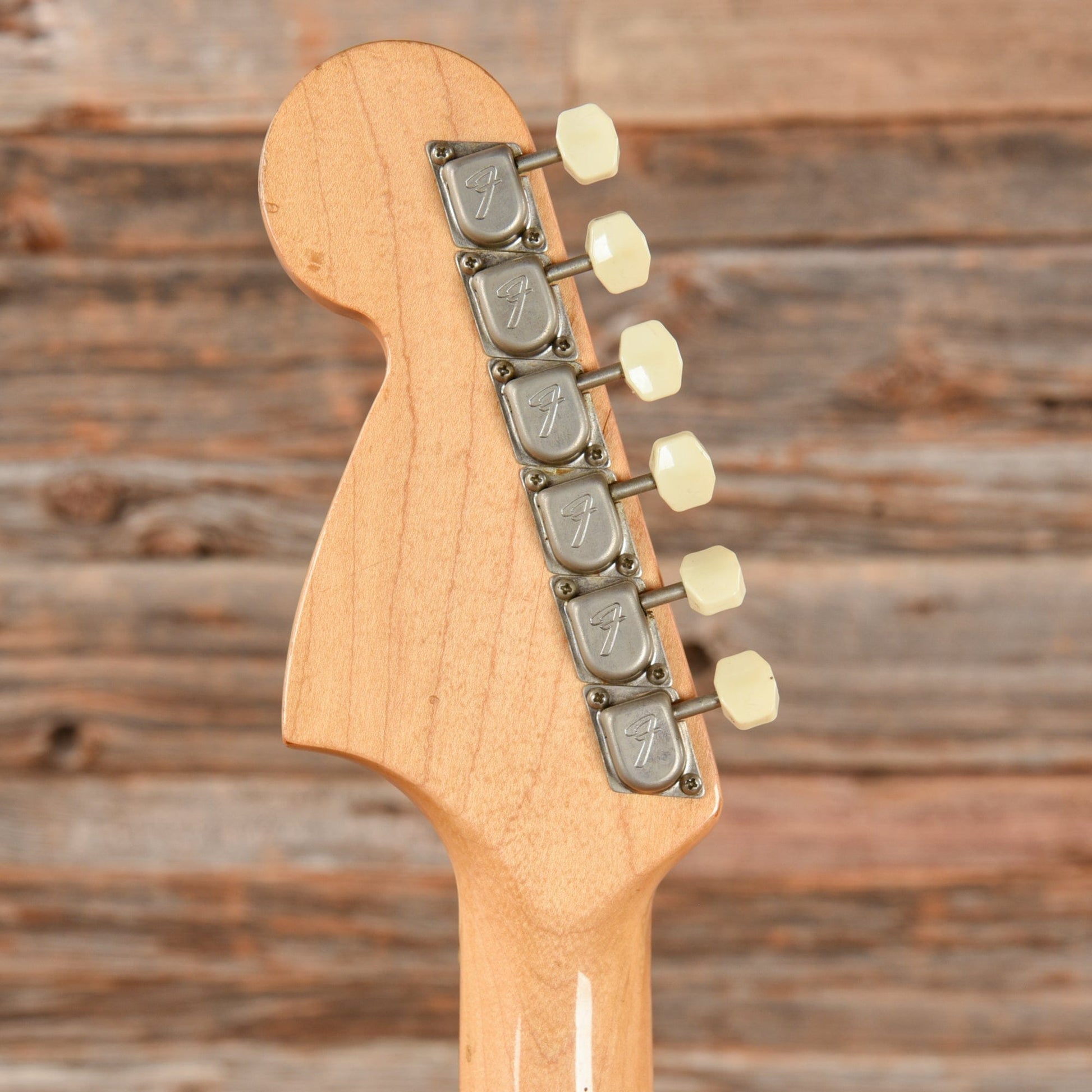 Fender Mustang Competition Orange 1968 Electric Guitars / Solid Body