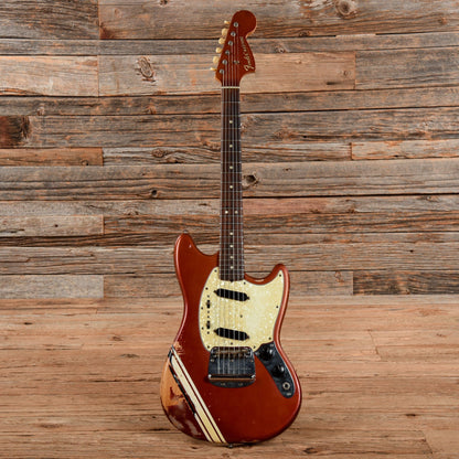 Fender Mustang Competition Red 1969 Electric Guitars / Solid Body