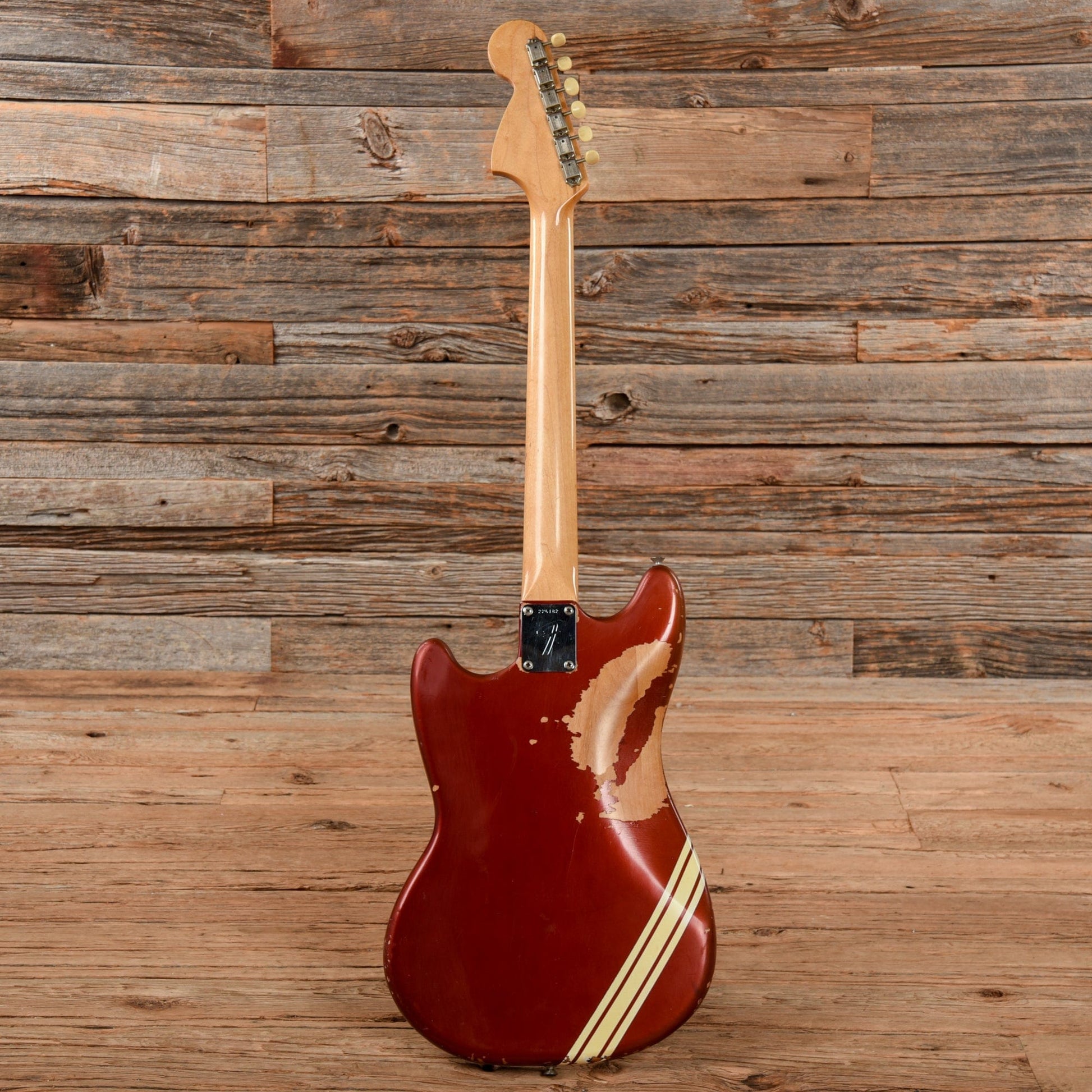 Fender Mustang Competition Red 1969 Electric Guitars / Solid Body