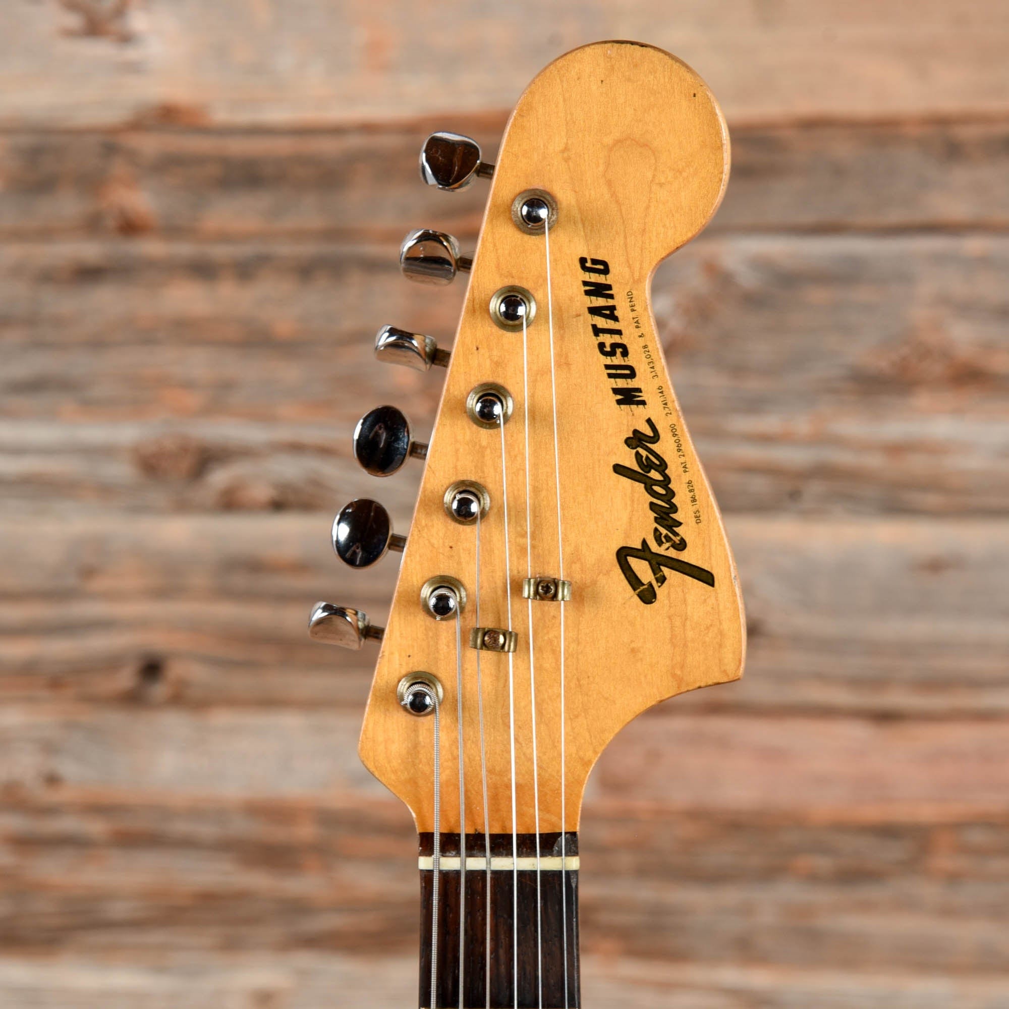Fender Mustang Natural Refin 1964 Chicago Music Exchange