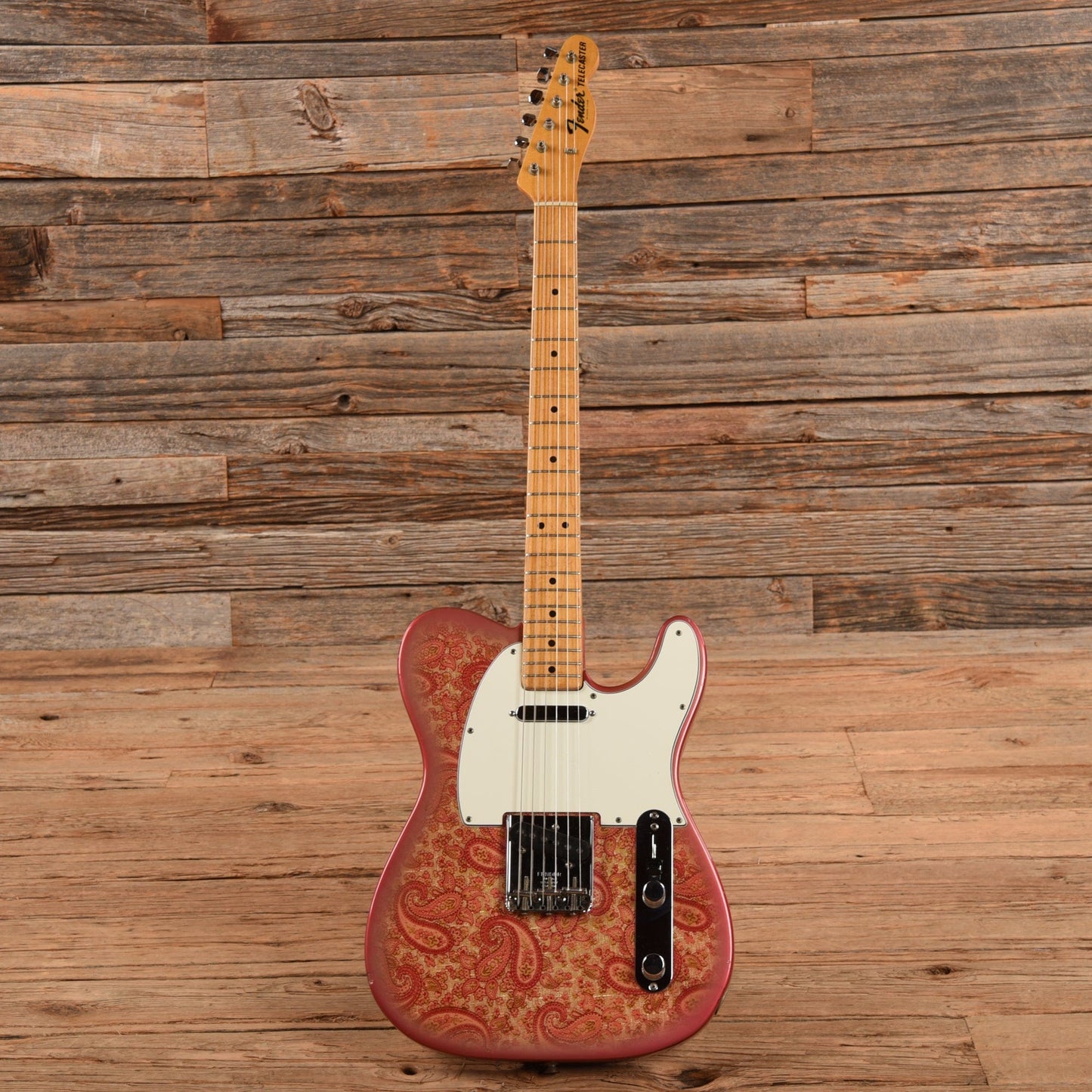 Fender Paisley Telecaster Pink 1968 Electric Guitars / Solid Body