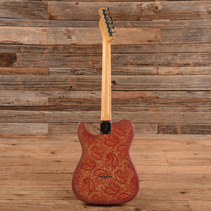 Fender Paisley Telecaster Pink 1968 Electric Guitars / Solid Body